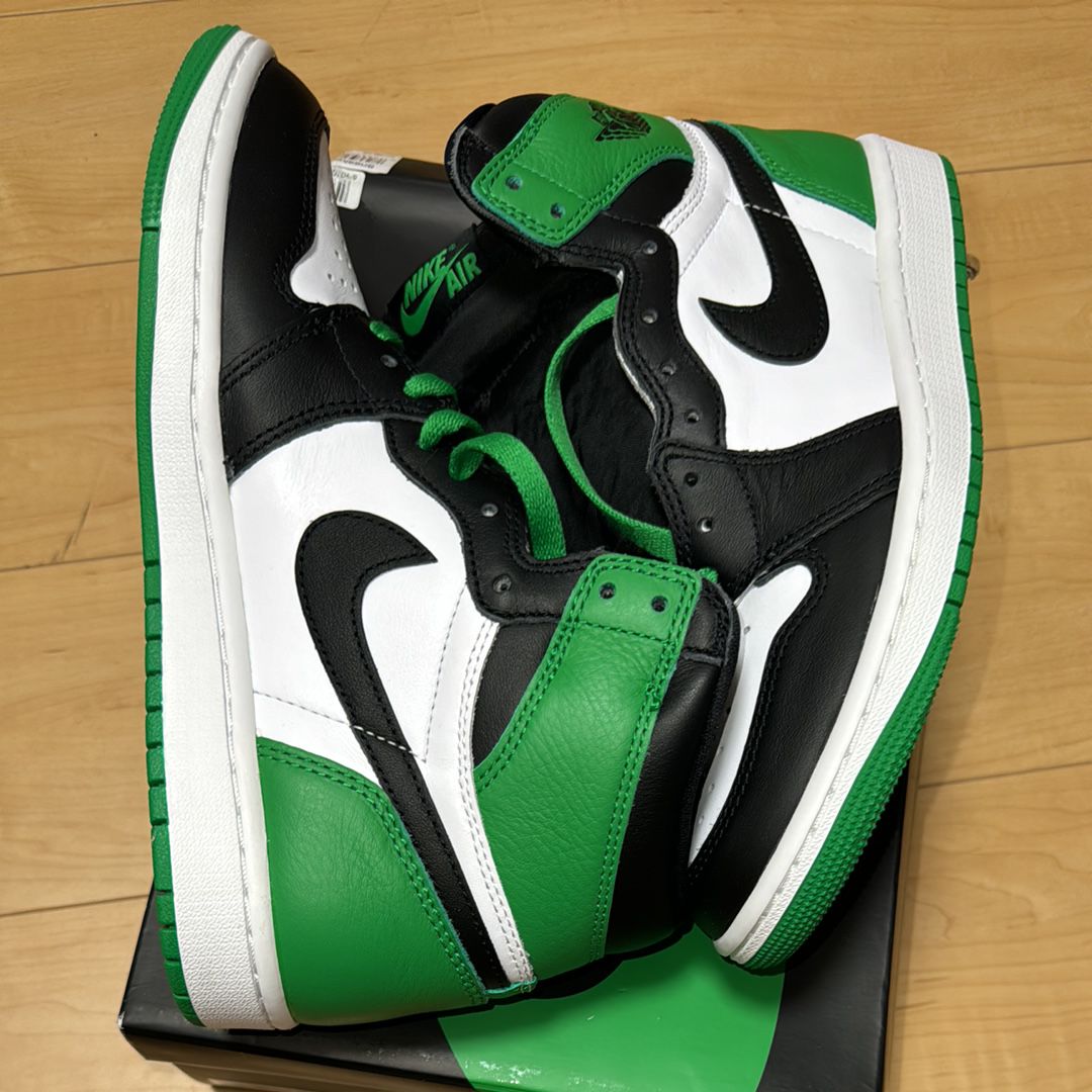 Nike Air Jordan 1 Retro High OG "Celtics/Black and Lucky Green" (2023)