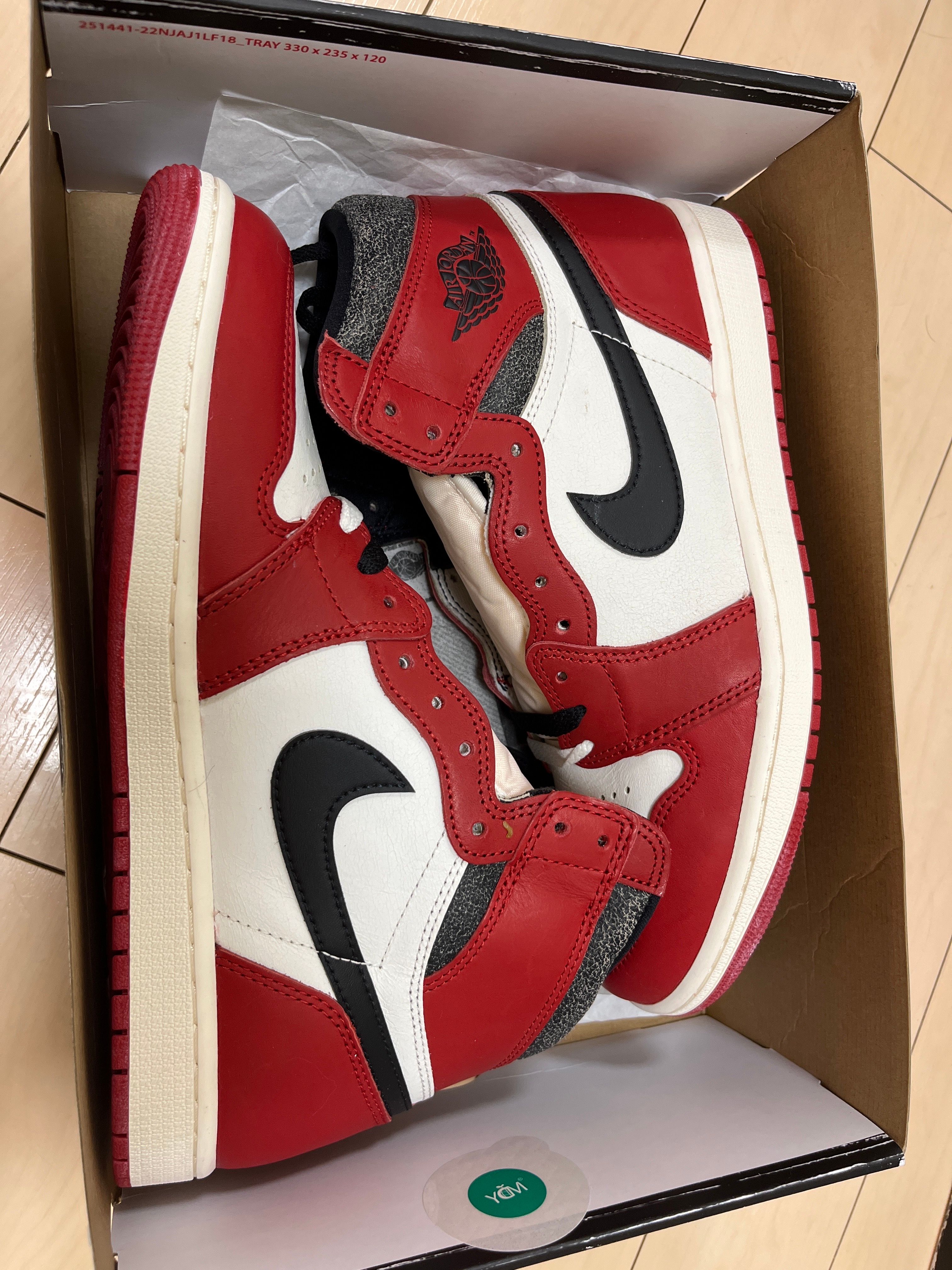 Nike Air Jordan 1 High OG "Lost & Found/Chicago"