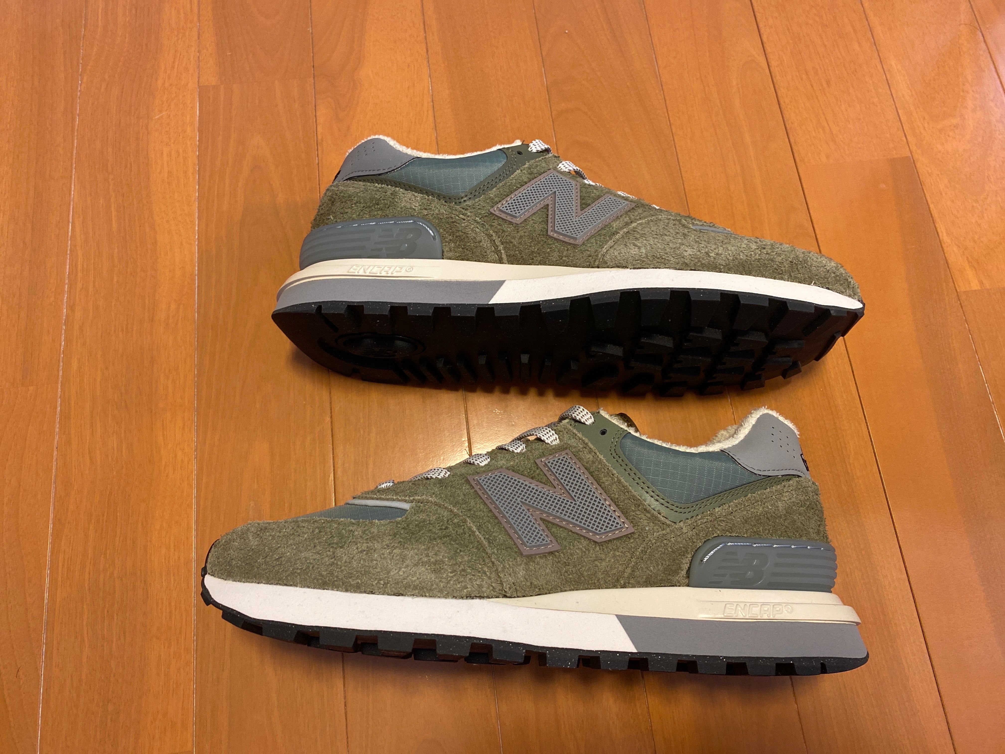 Stone Island × New Balance 574 Legacy "Green"