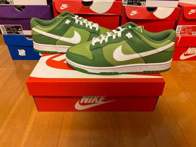Nike Dunk Low "Chlorophyll/White/Vivid Green"