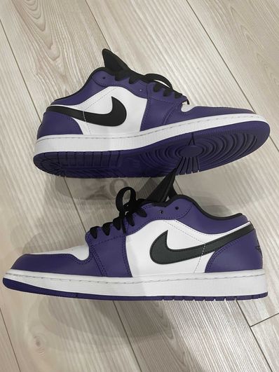 NIKE AIR JORDAN 1 LOW "COURT PURPLE"