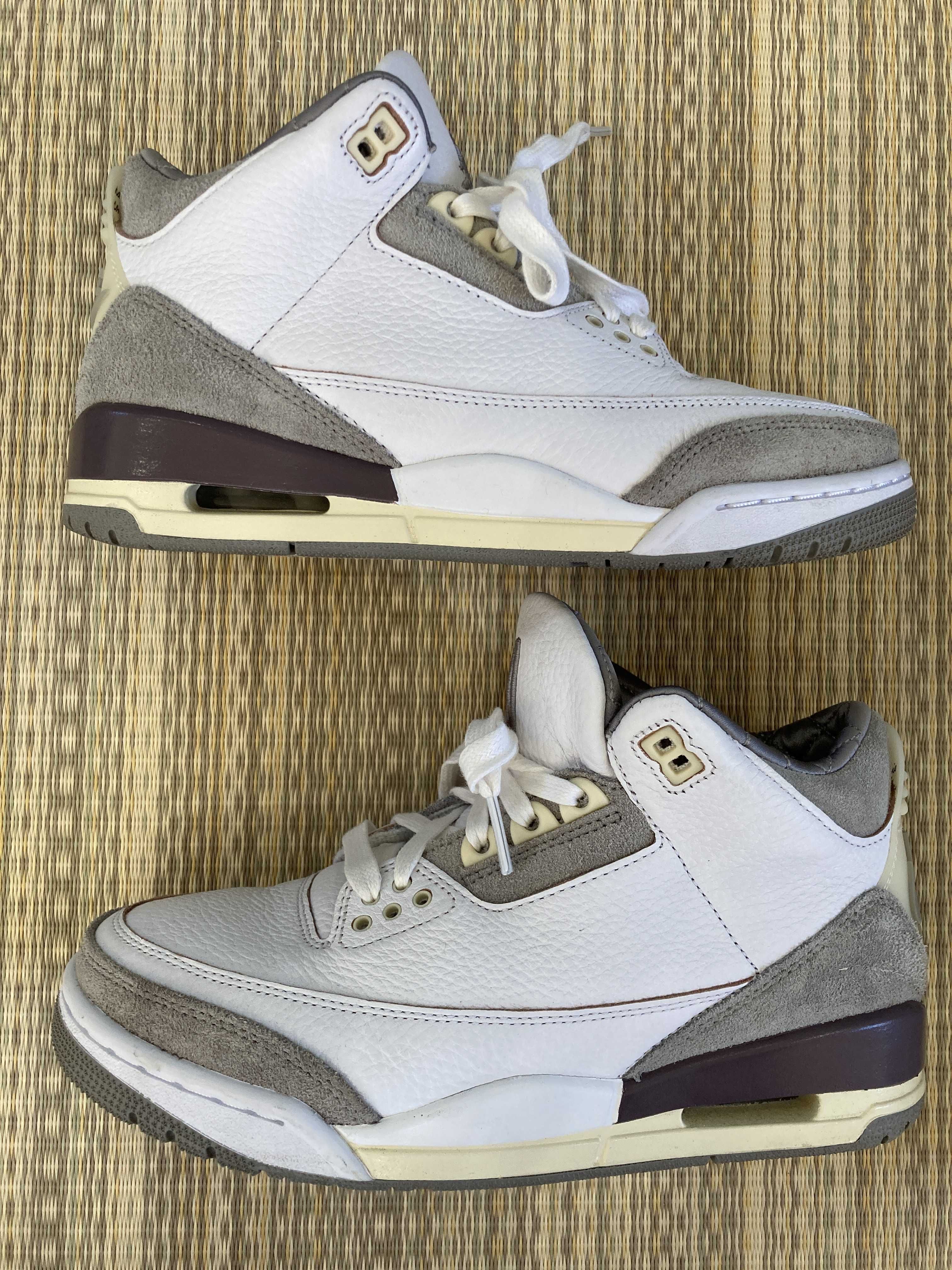 A Ma Maniere × Nike Women's Air Jordan 3 Retro SP "White/Medium Grey Violet Ore"