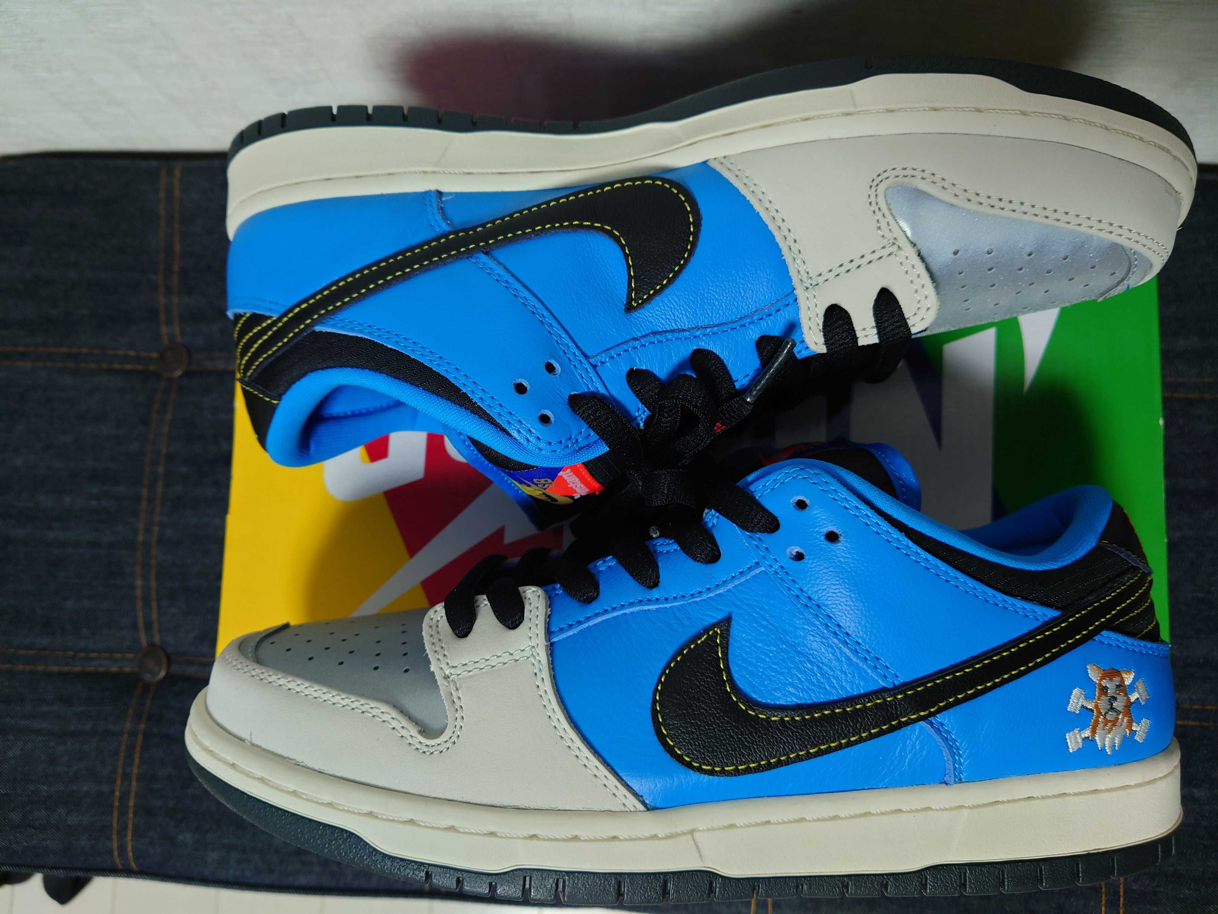 Instant Skateboards × Nike SB Dunk Low "Blue Hero"
