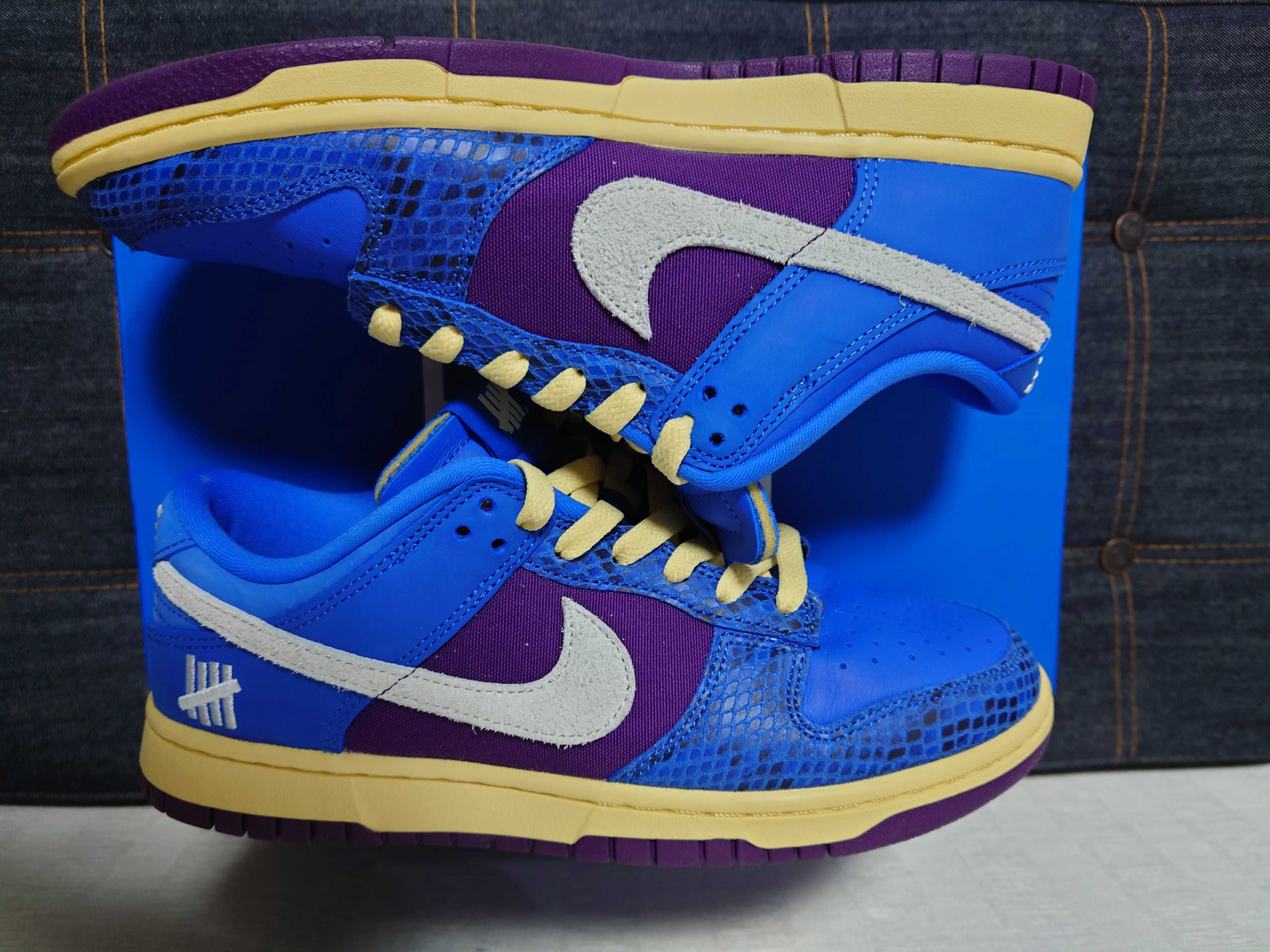UNDEFEATED × Nike Dunk Low SP "Royal"