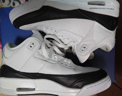 Fragment × Nike Air Jordan 3 "White/Black"