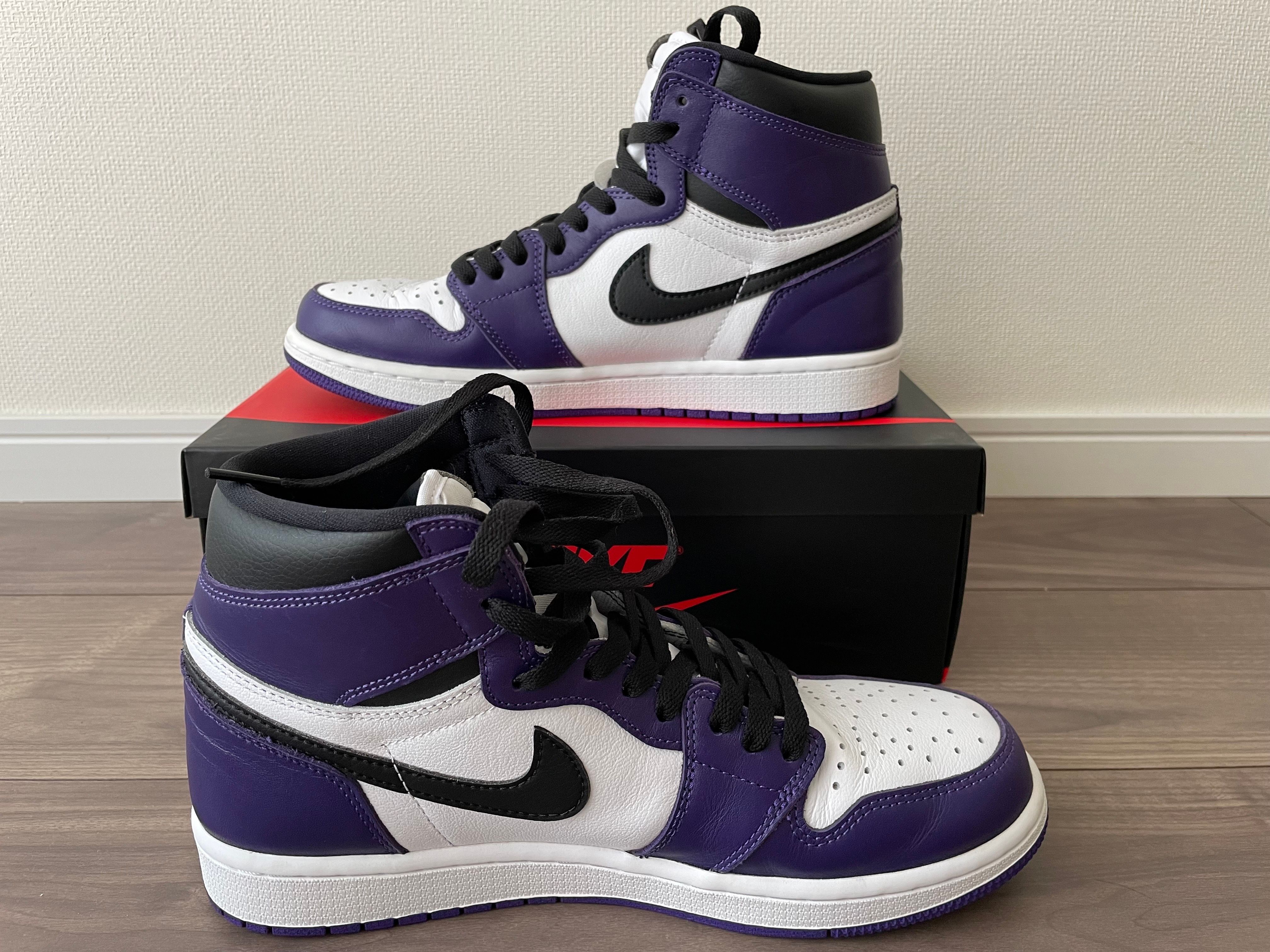Nike Air Jordan 1 Retro High OG "Court Purple White/Black" (2020)