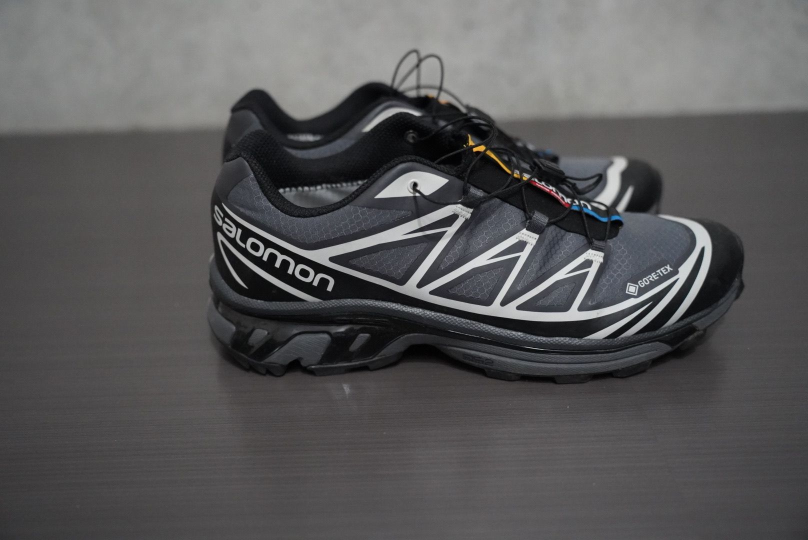 Salomon XT-6 GORE-TEX "Black/Ebony/Lunar Rock"