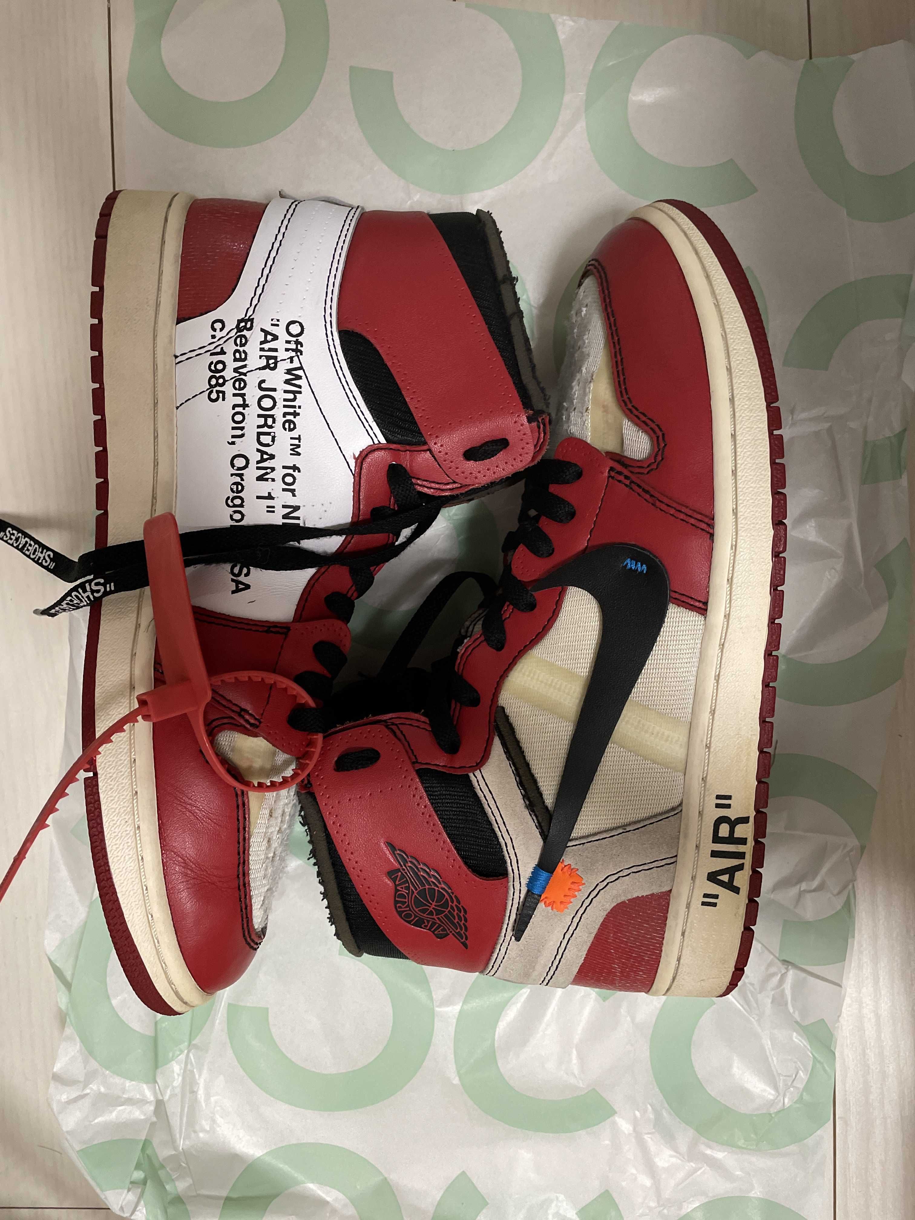 Off-White × Nike Air Jordan 1 Retro High The Ten "Chicago"