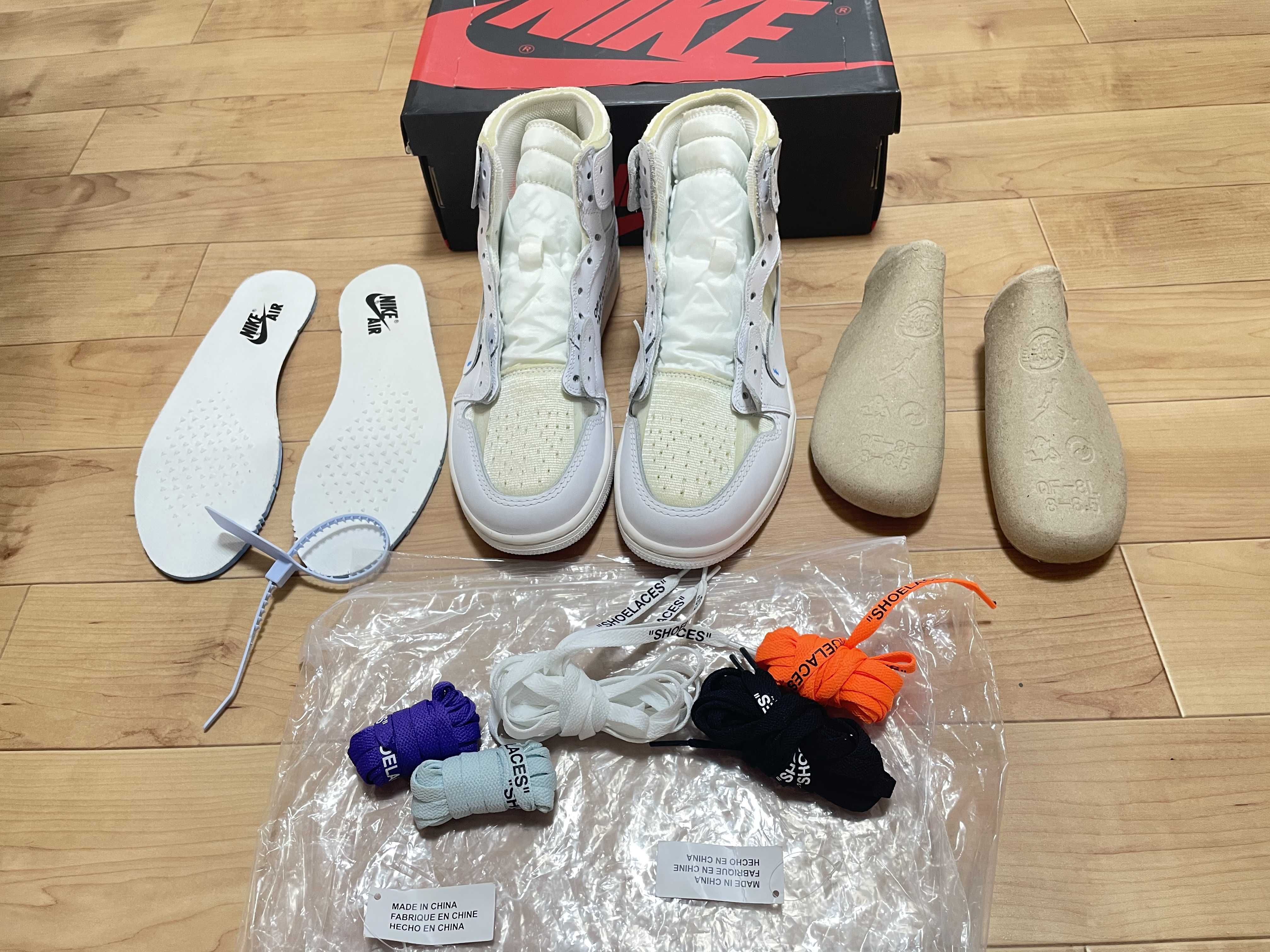 Off-White × Nike Air Jordan 1 Retro High "White"