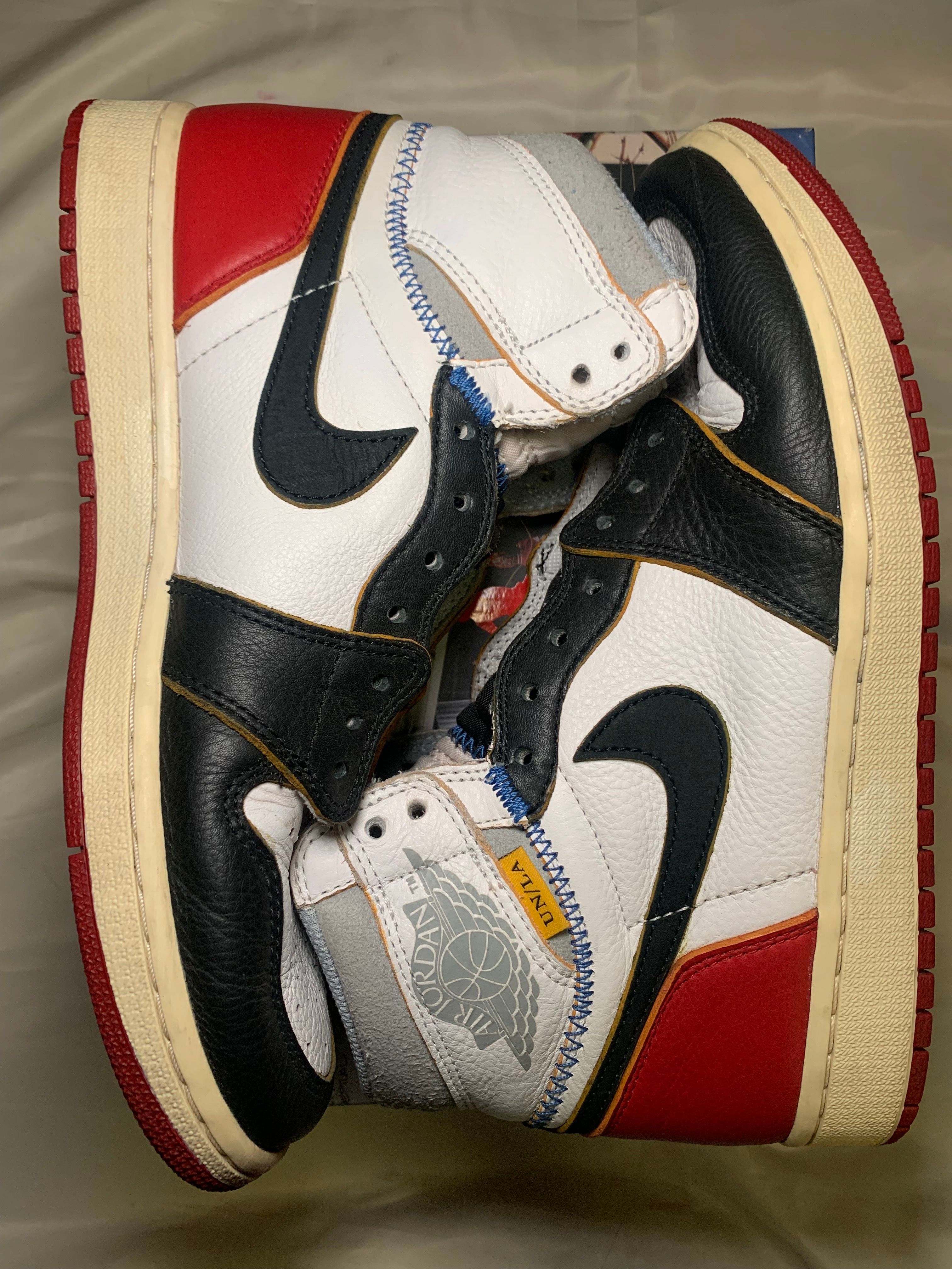 UNION × Nike Air Jordan 1 Retro High OG NRG "Varsity Red/Wolf Grey"