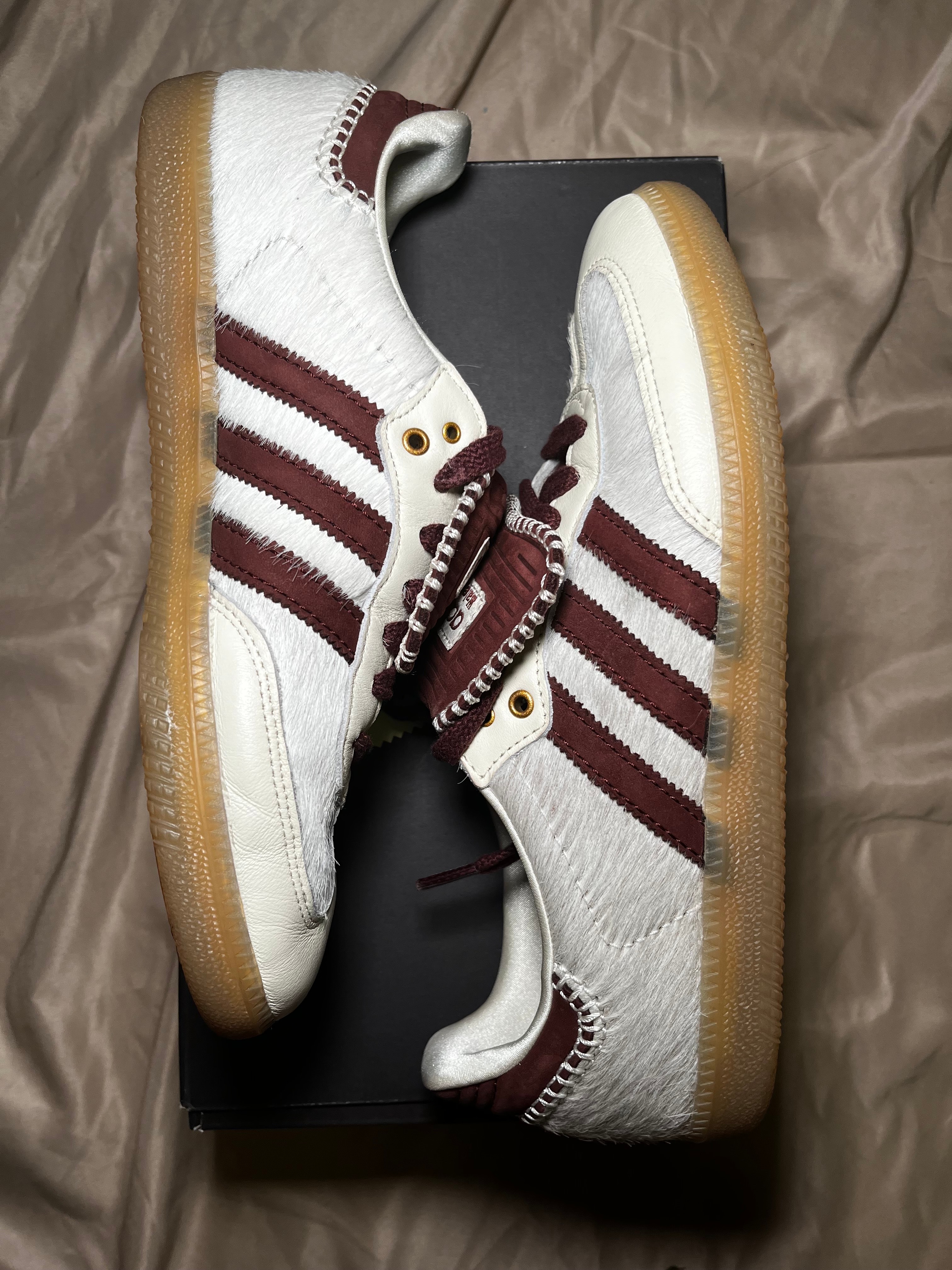 Wales Bonner × adidas Samba Pony Tonal Low 