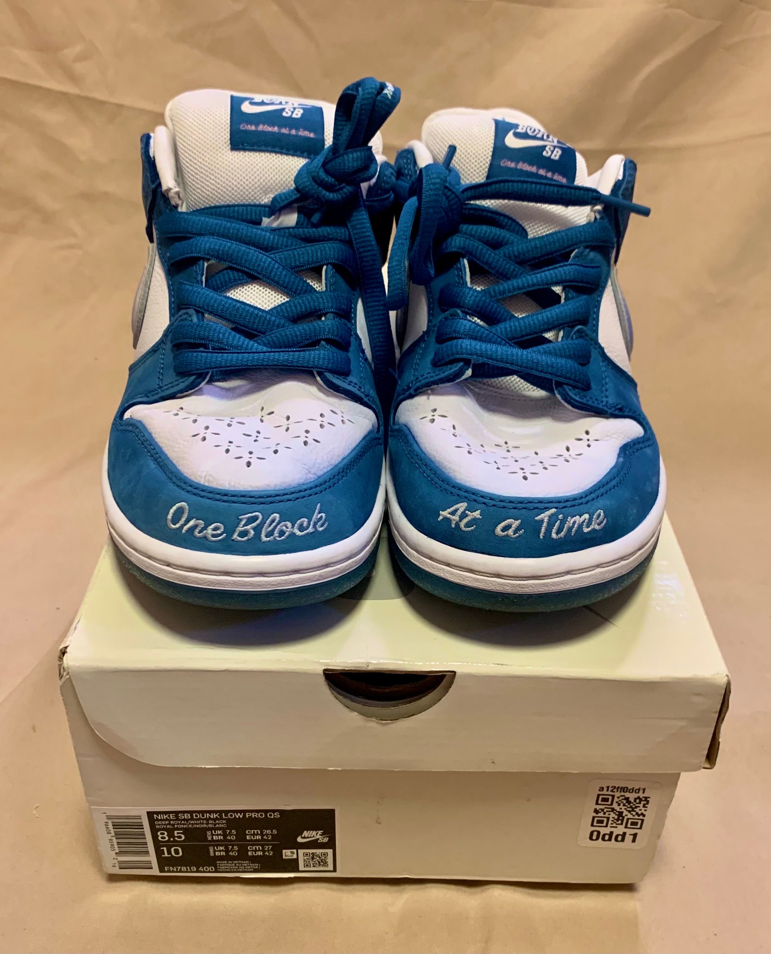 Born x Raised × Nike SB Dunk Low Pro QS "One Block At a Time"