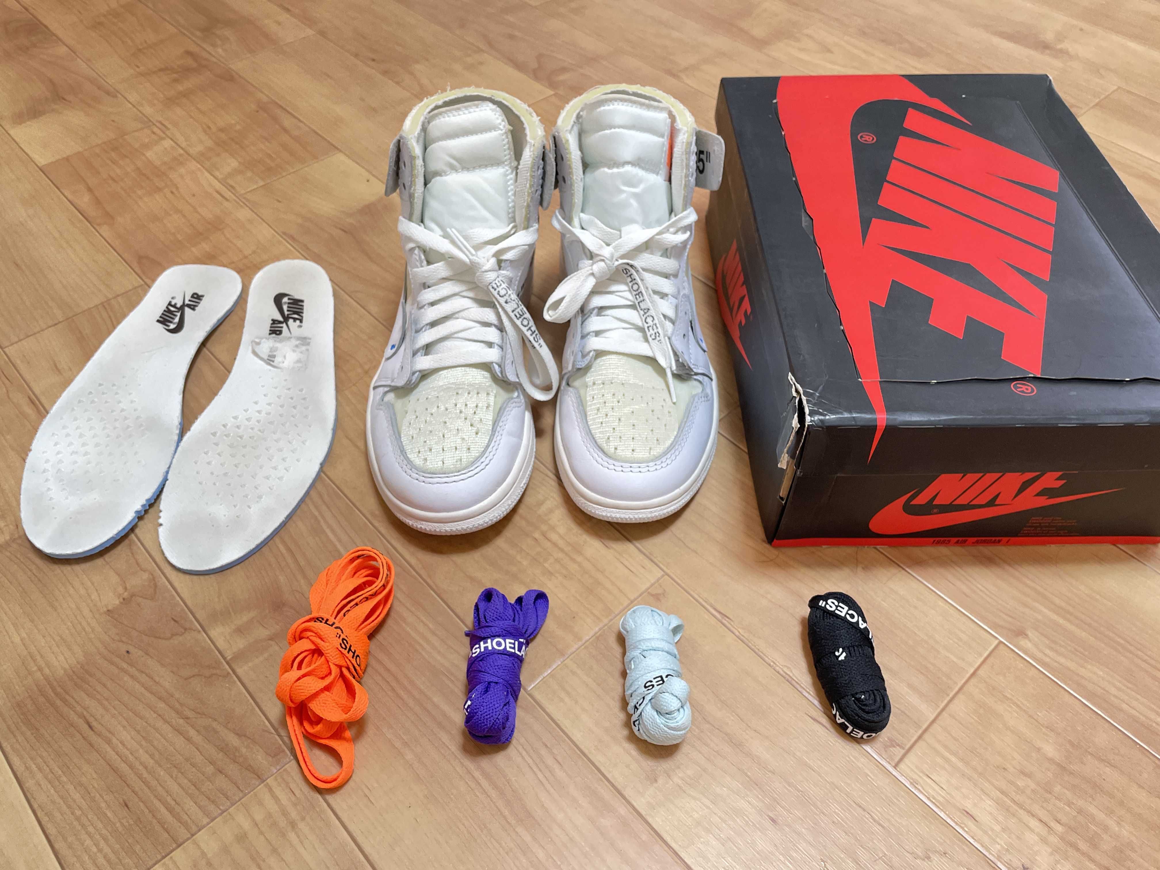 Off-White × Nike Air Jordan 1 Retro High "White"