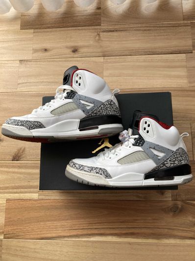 Air jordan spizike clearance white cement