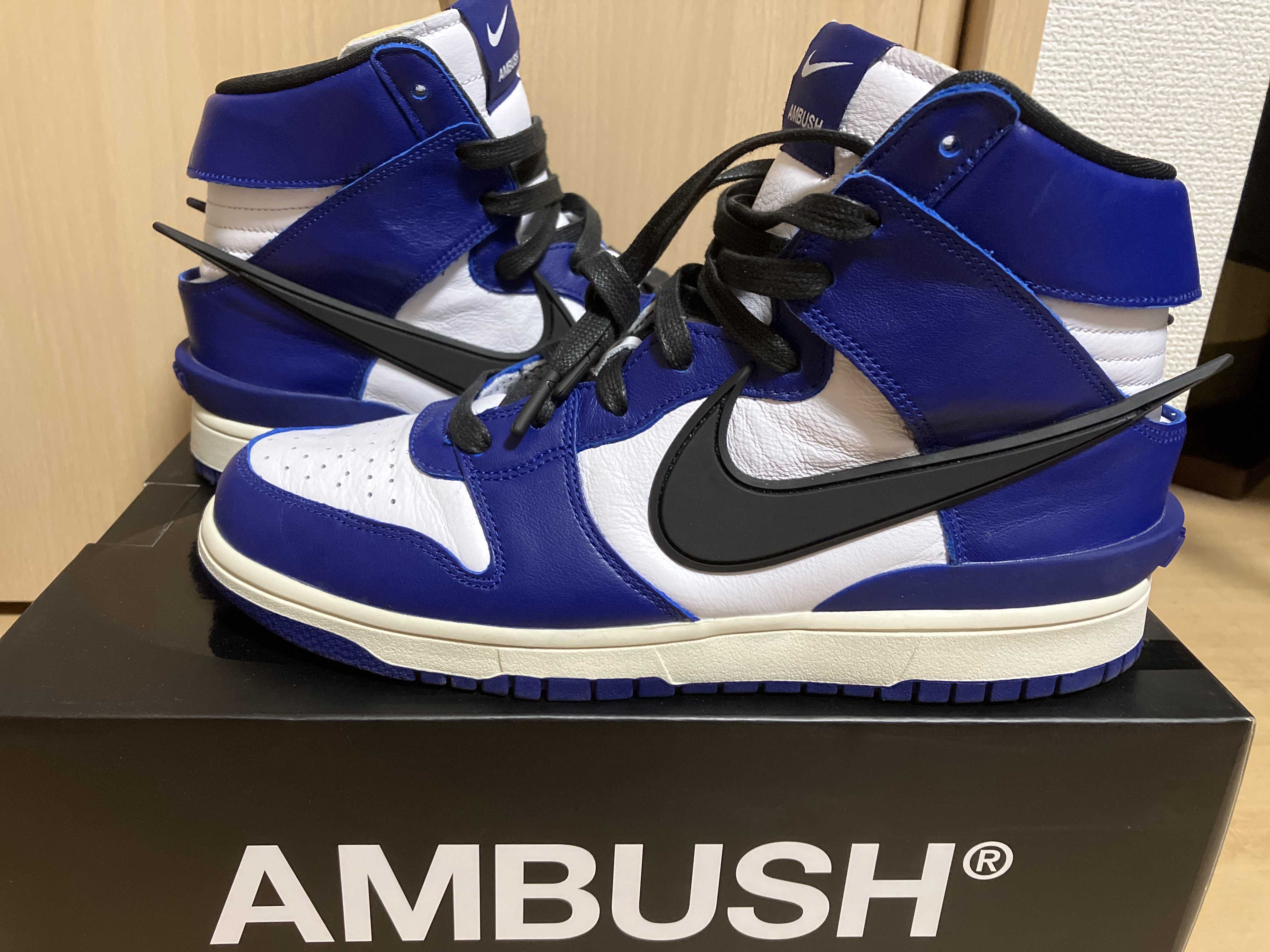 AMBUSH × NIKE DUNK HIGH "DEEP ROYAL"