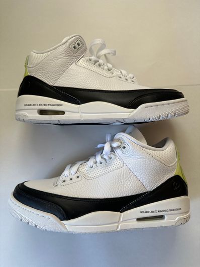 Fragment × Nike Air Jordan 3 "White/Black"