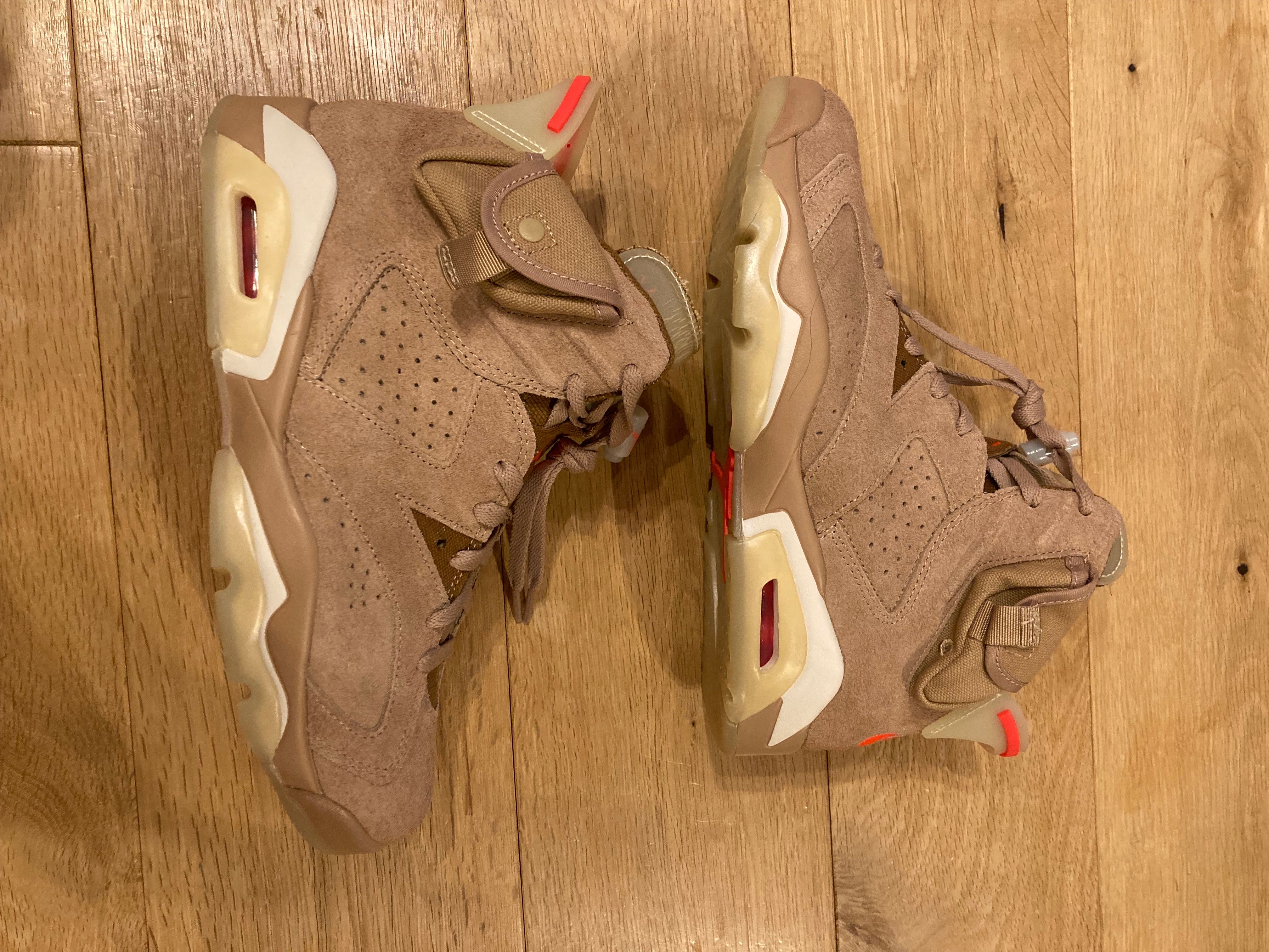 Travis Scott × Nike Air Jordan 6 "British Khaki"