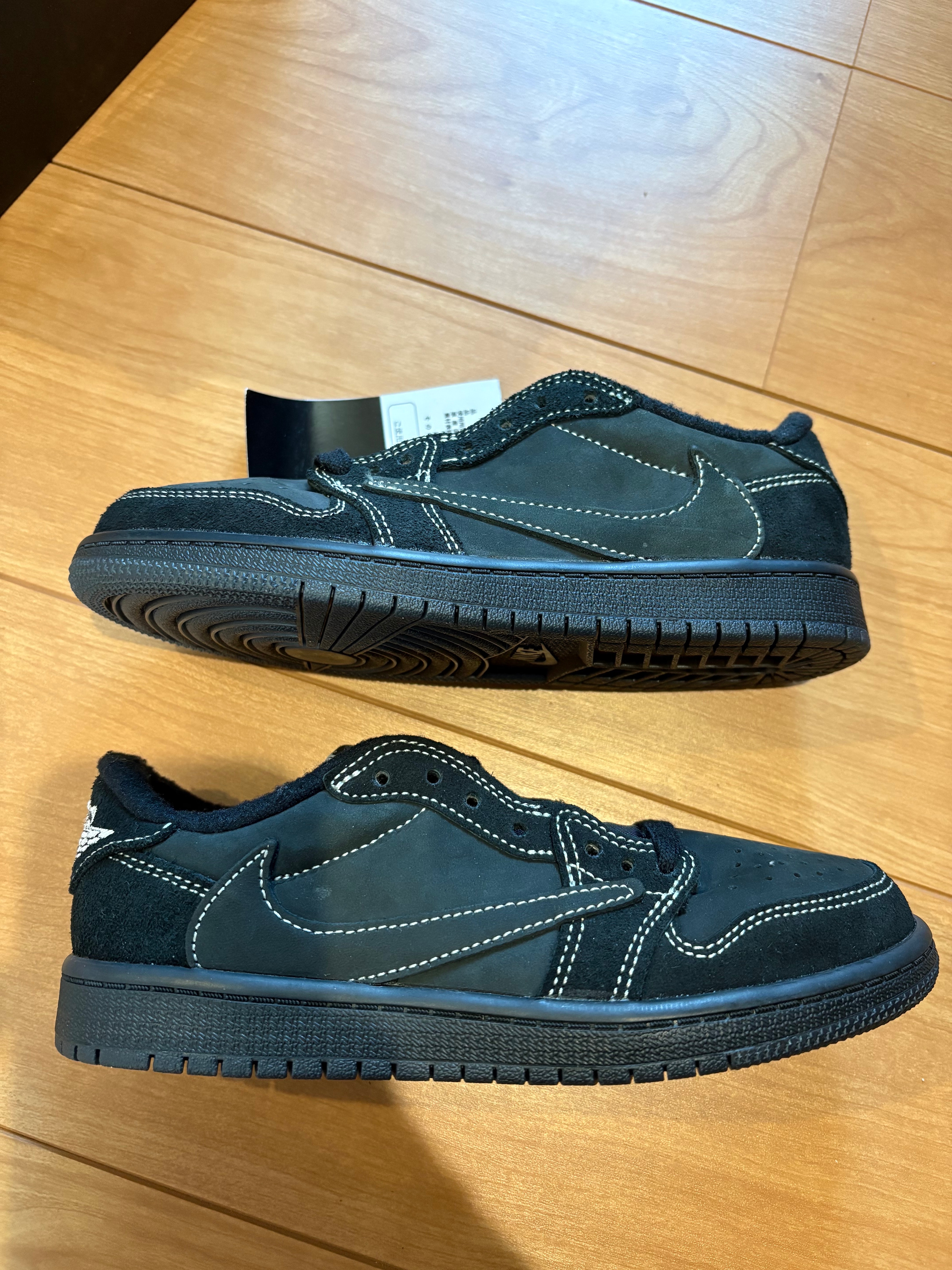 Travis Scott × Nike PS Jordan 1 Low OG SP "Black Phantom"