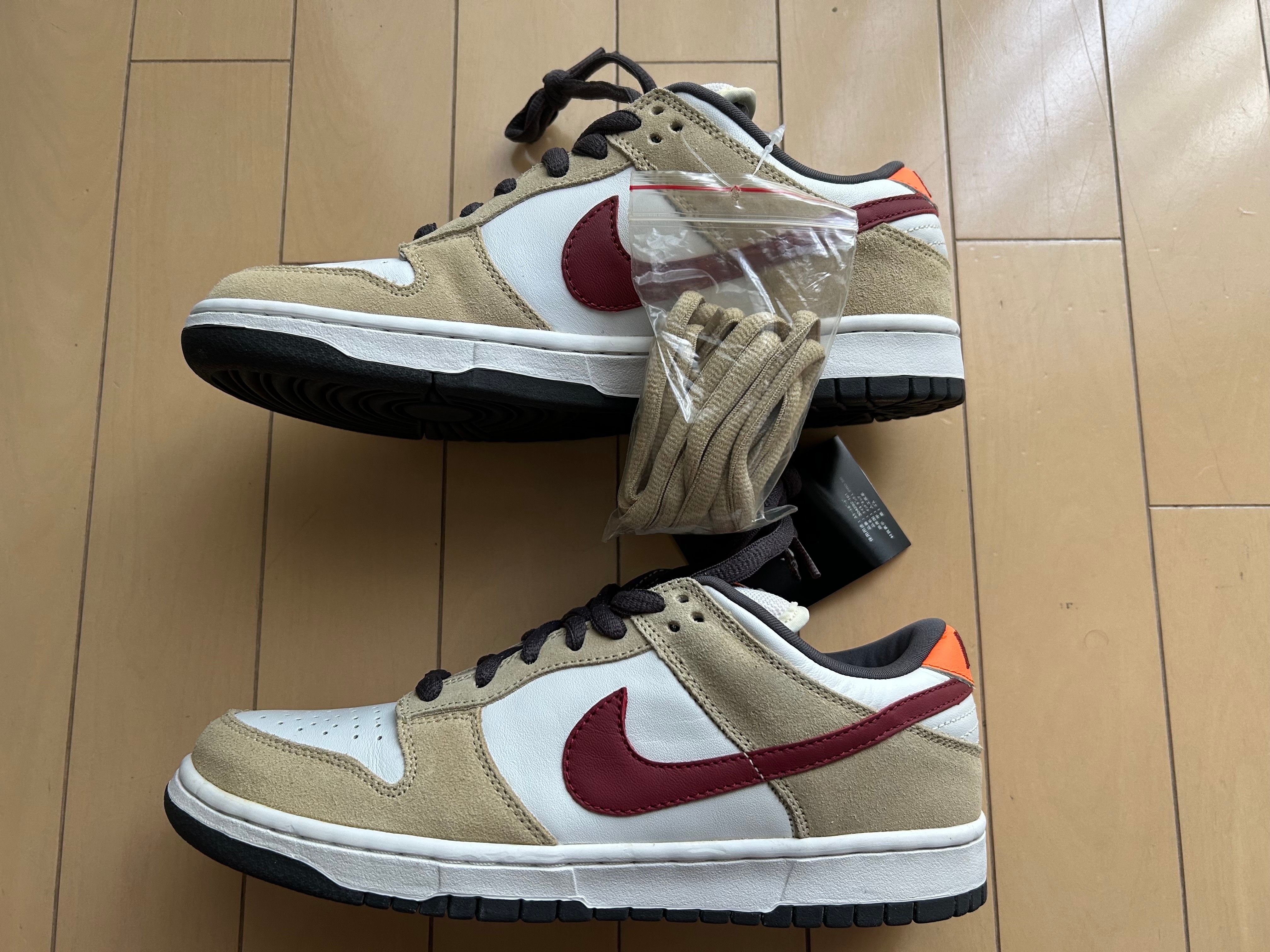 Nike SB Dunk Low Pro "White Varsity Crimson"