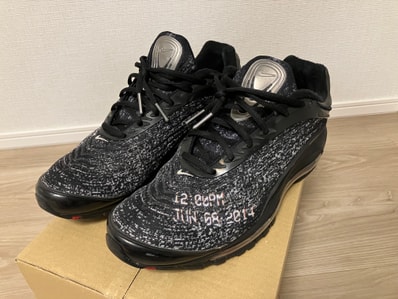 SKEPTA × NIKE AIR MAX DELUXE "BLACK/DEEP RED"