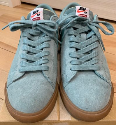 Supreme × Nike Blazer Low GT "Cannon/Cannon-Gum-Medium Brown"