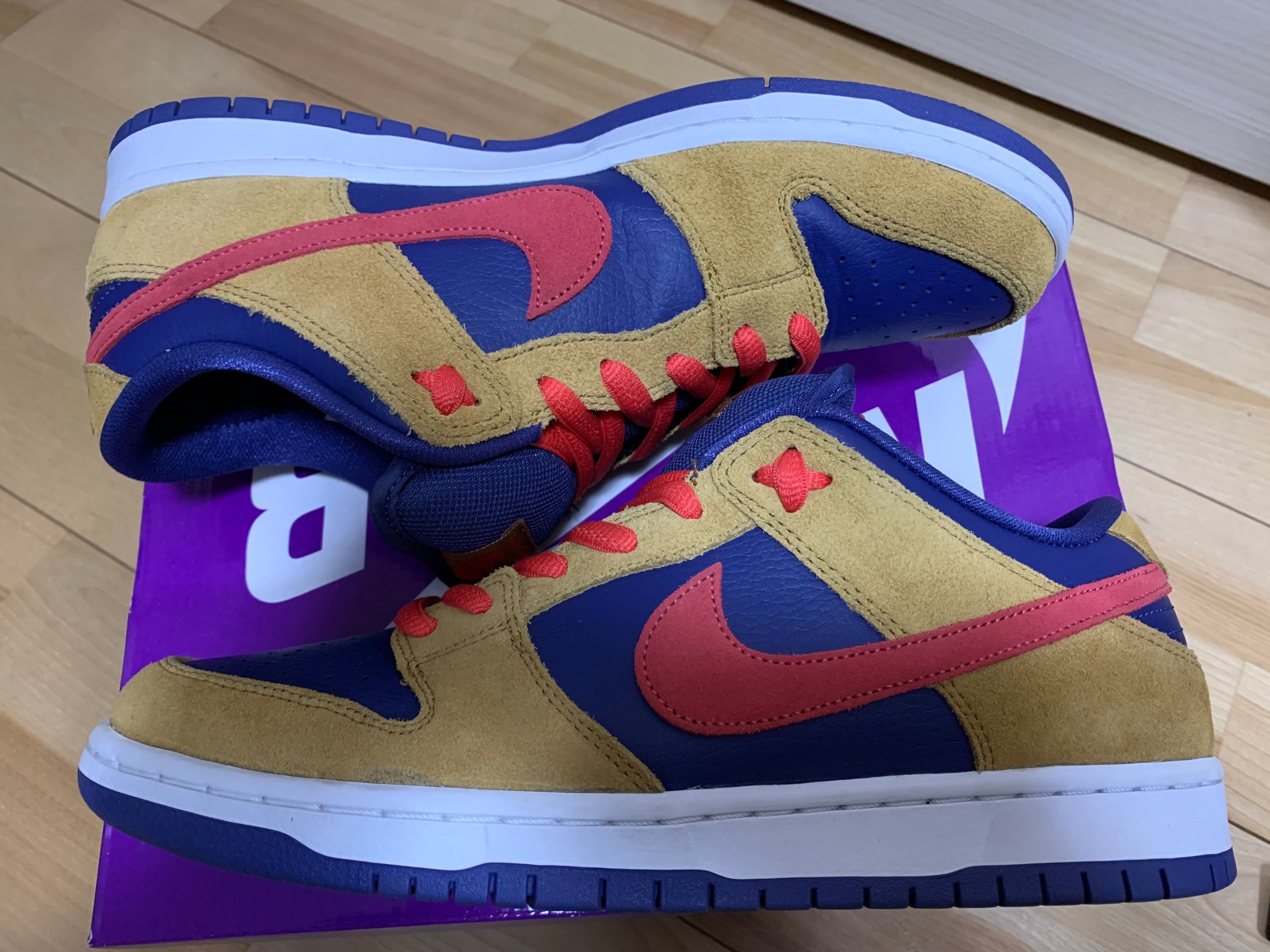 Nike SB Dunk Low Pro "Wheat and Purple"
