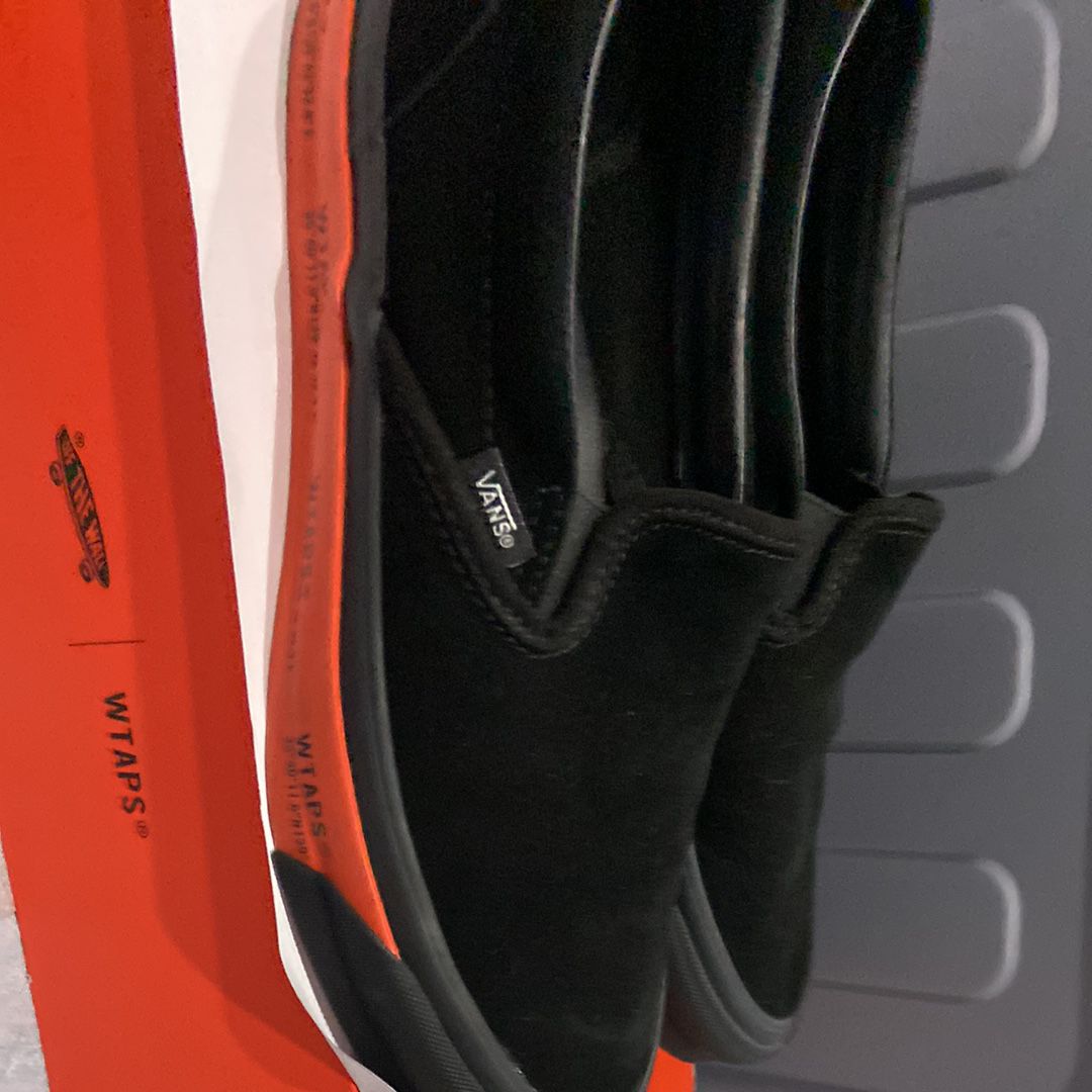 WTAPS × Vans OG Classic Slip-On LX "Black"