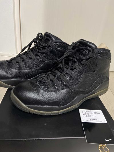 OVO × Nike Air Jordan 10 Retro Drake "Black/Metallic Gold"