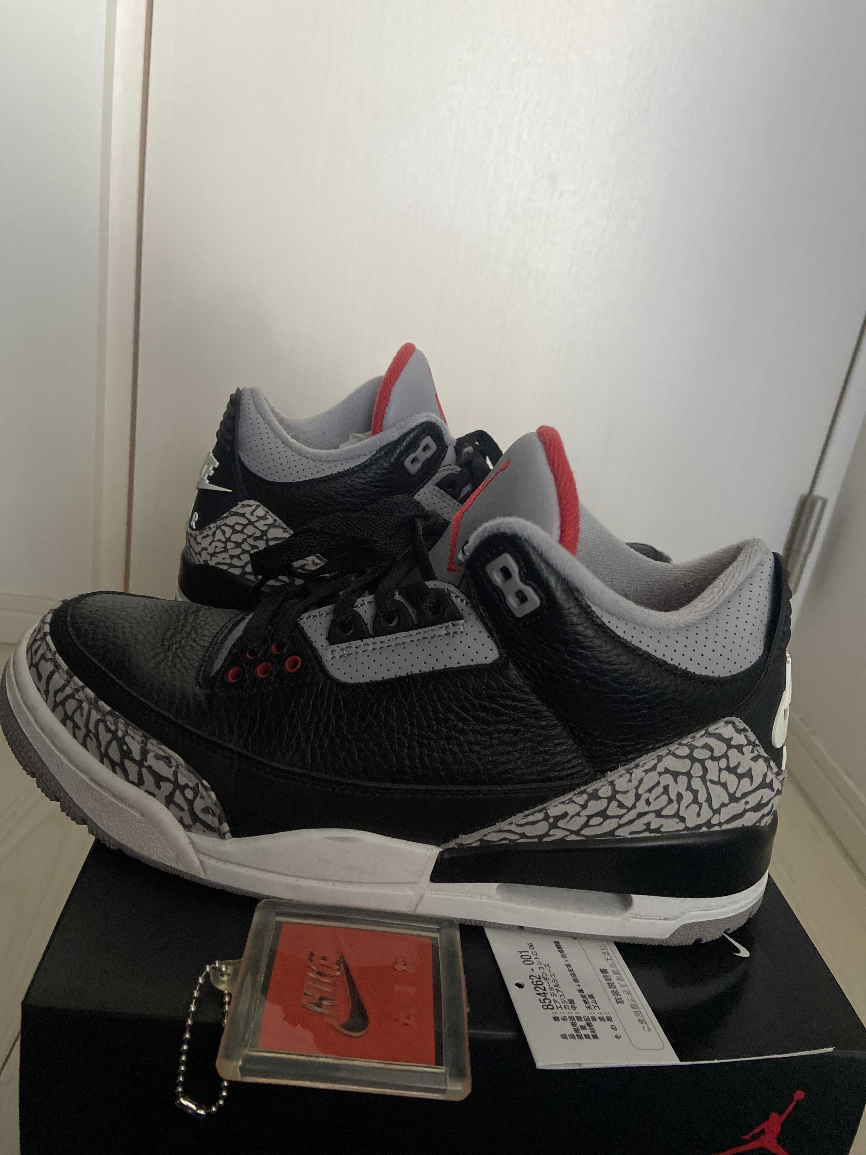 Nike Air Jordan 3 Retro OG "Black Cement" (2018)