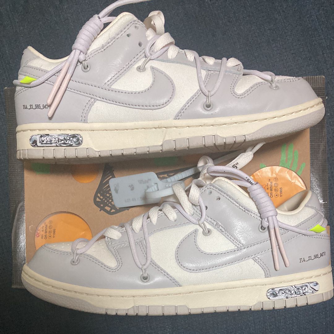 Off-White × Nike Dunk Low 1 of 50 "Lot.49"