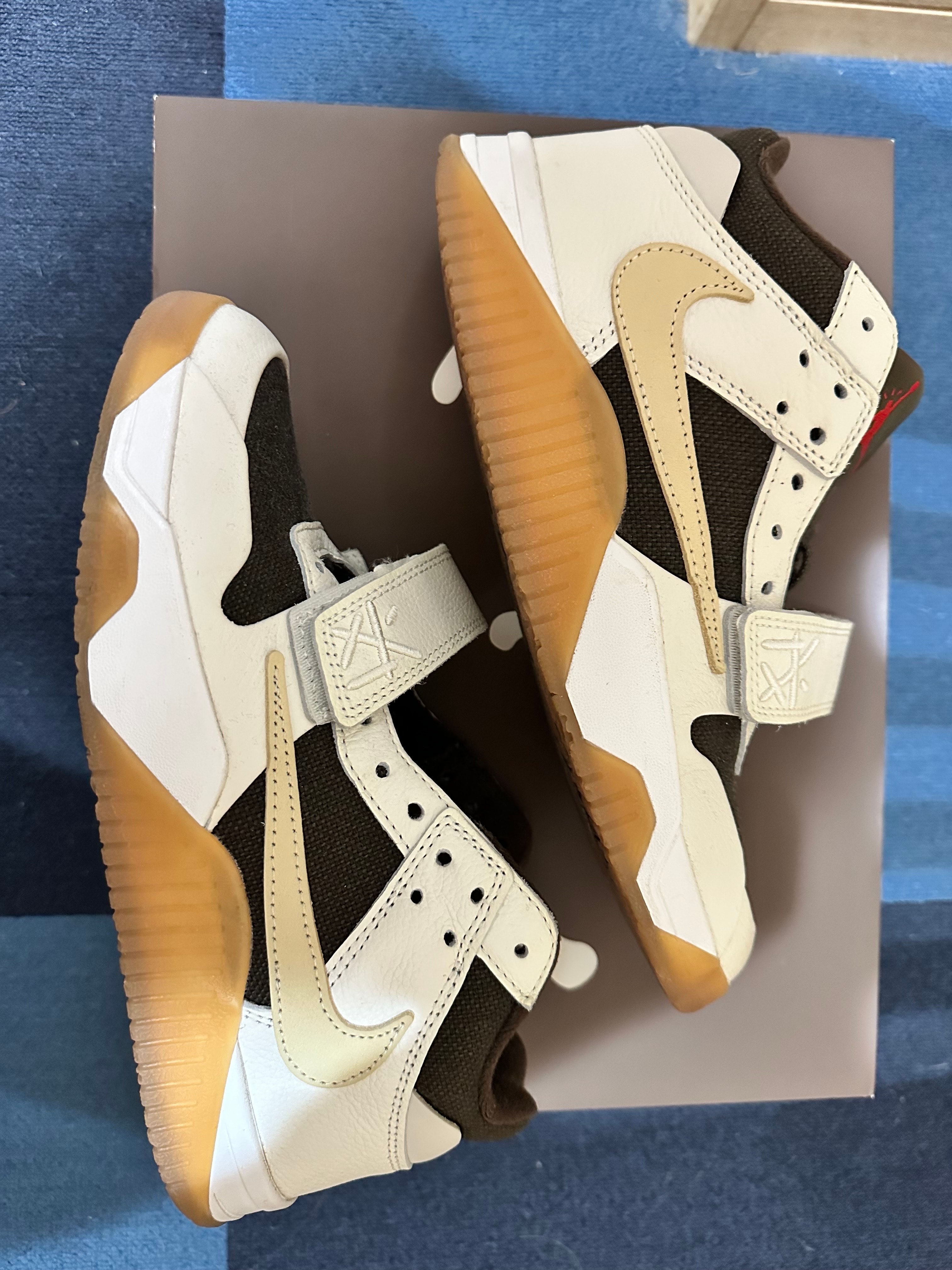 Travis Scott × Nike Jordan Jumpman Jack TR "Sail and Dark Mocha"