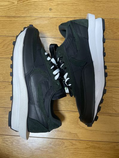 sacai × Nike LDV Waffle "Triple Black"