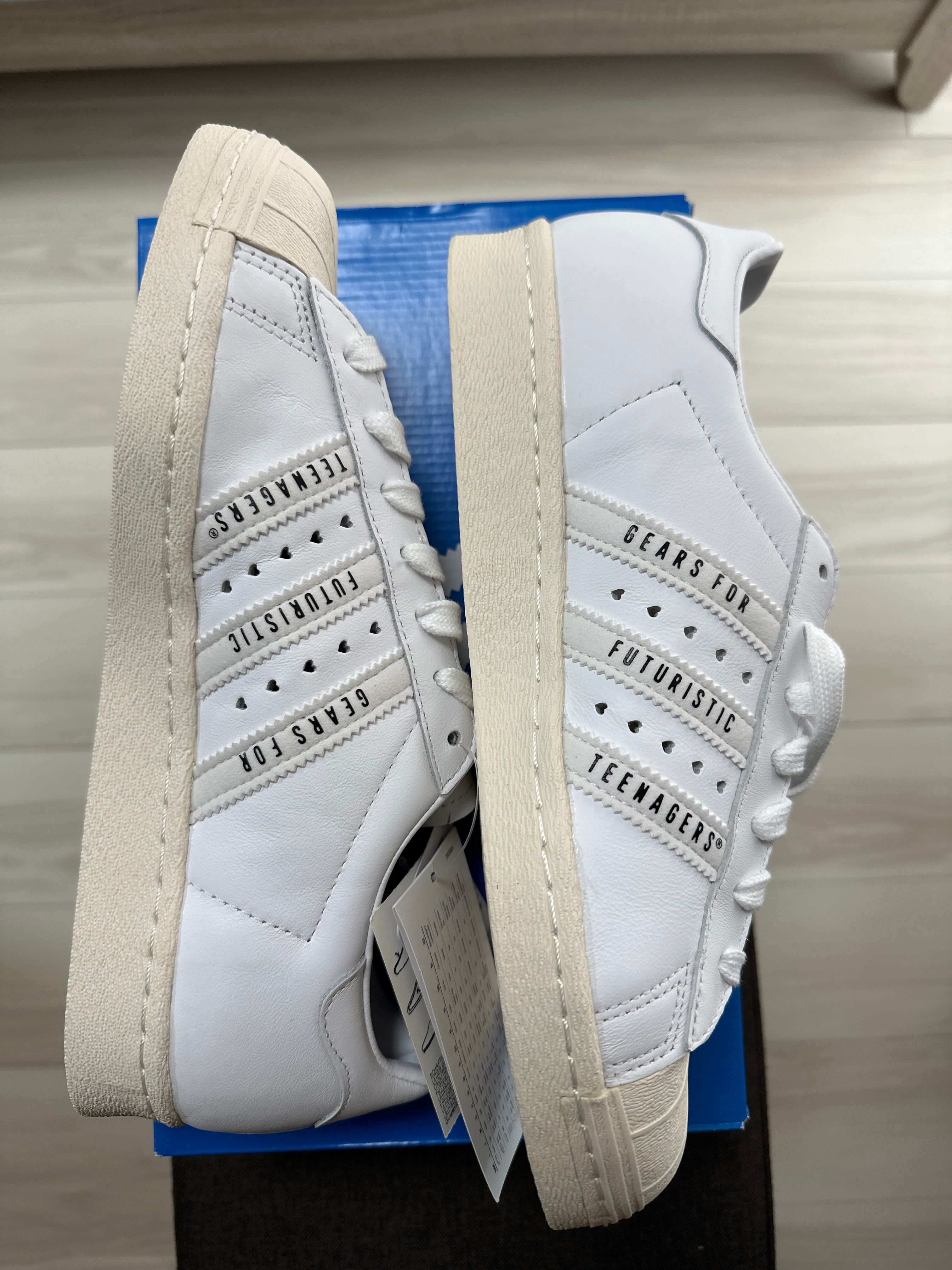 HUMAN MADE × adidas SUPERSTAR 80s "WHITE"