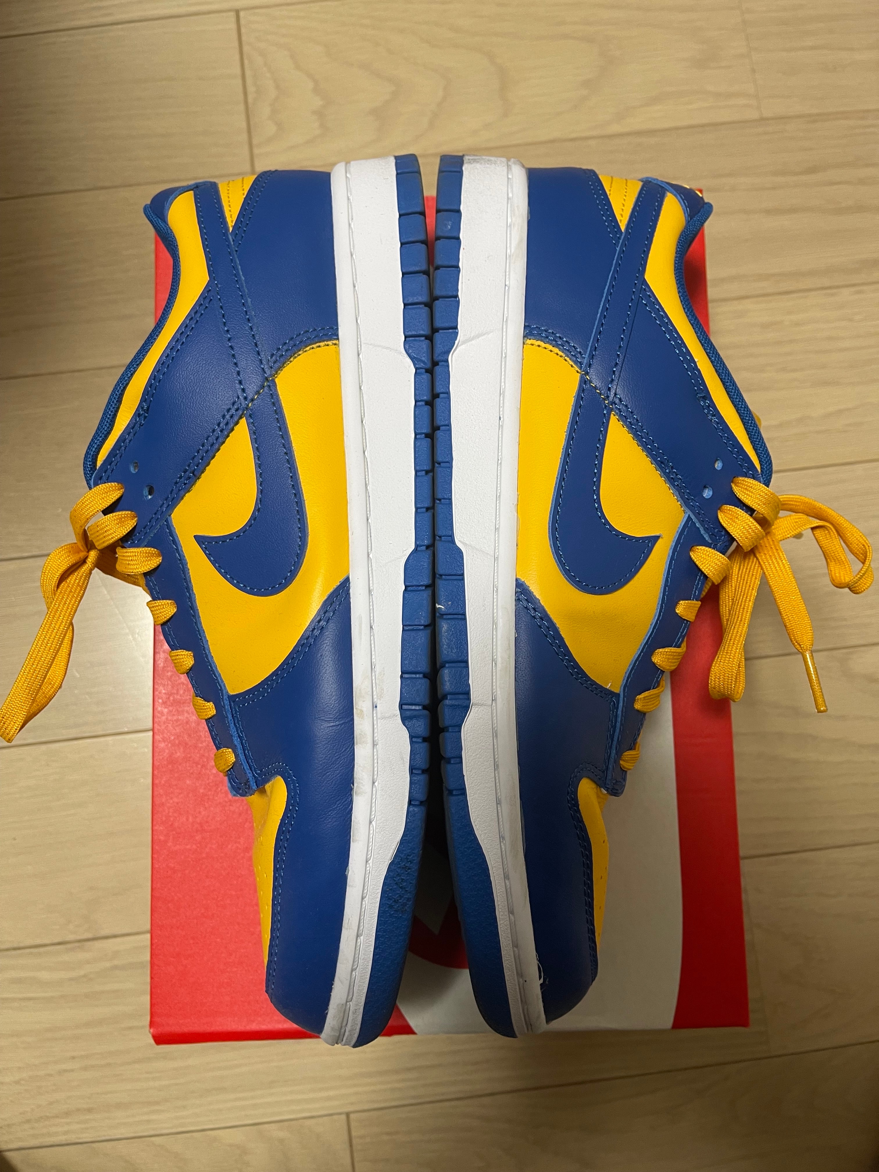 Nike Dunk Low "Blue Jay and University Gold"