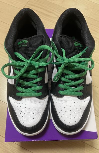 Nike SB Dunk Low Pro "Black and Classic Green"