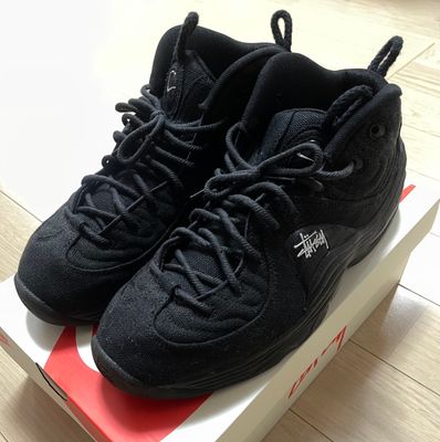 Stussy × Nike Air Penny 2 "Black"