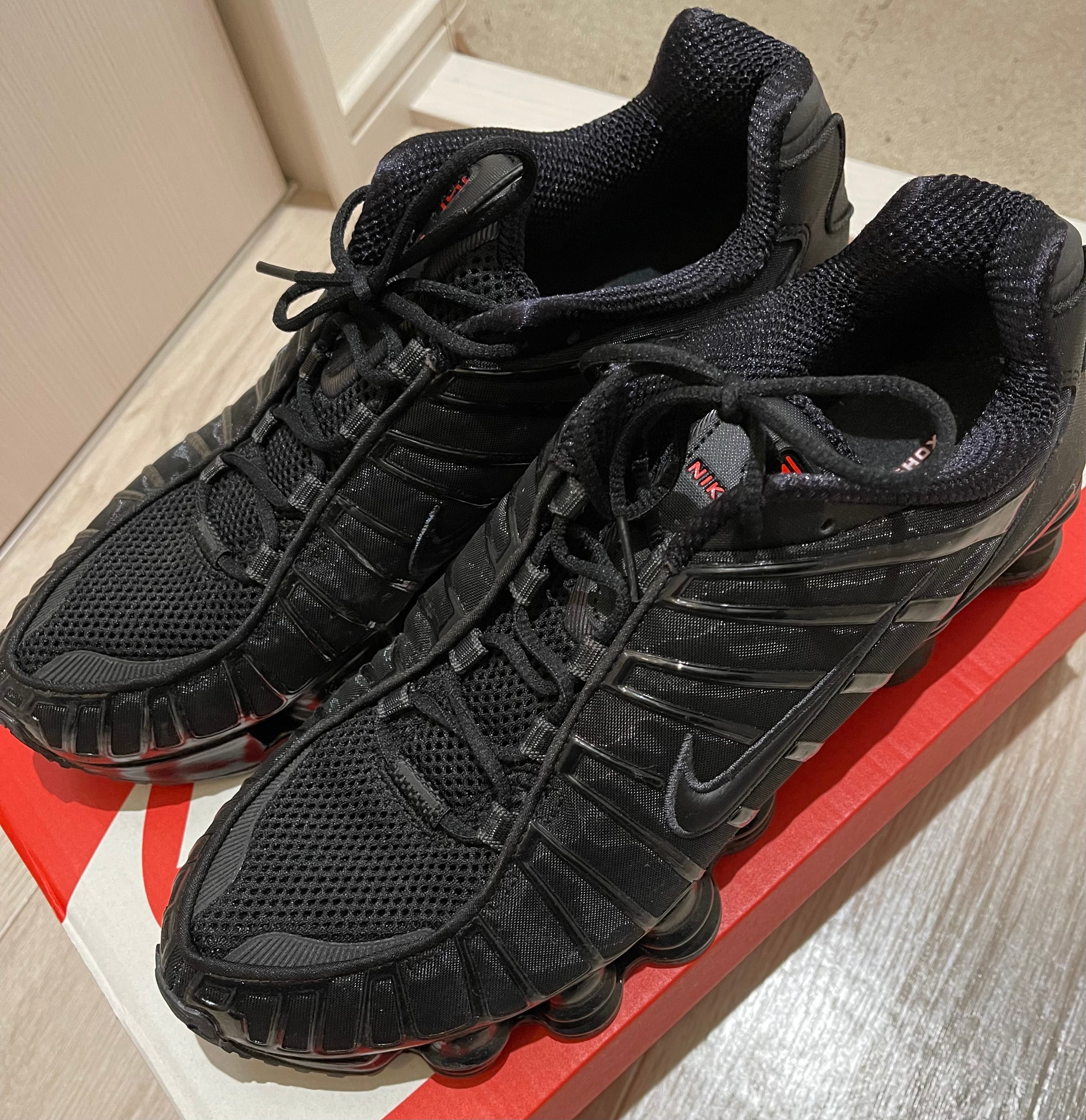 Nike Women's Shox TL "Black and Max Orange"