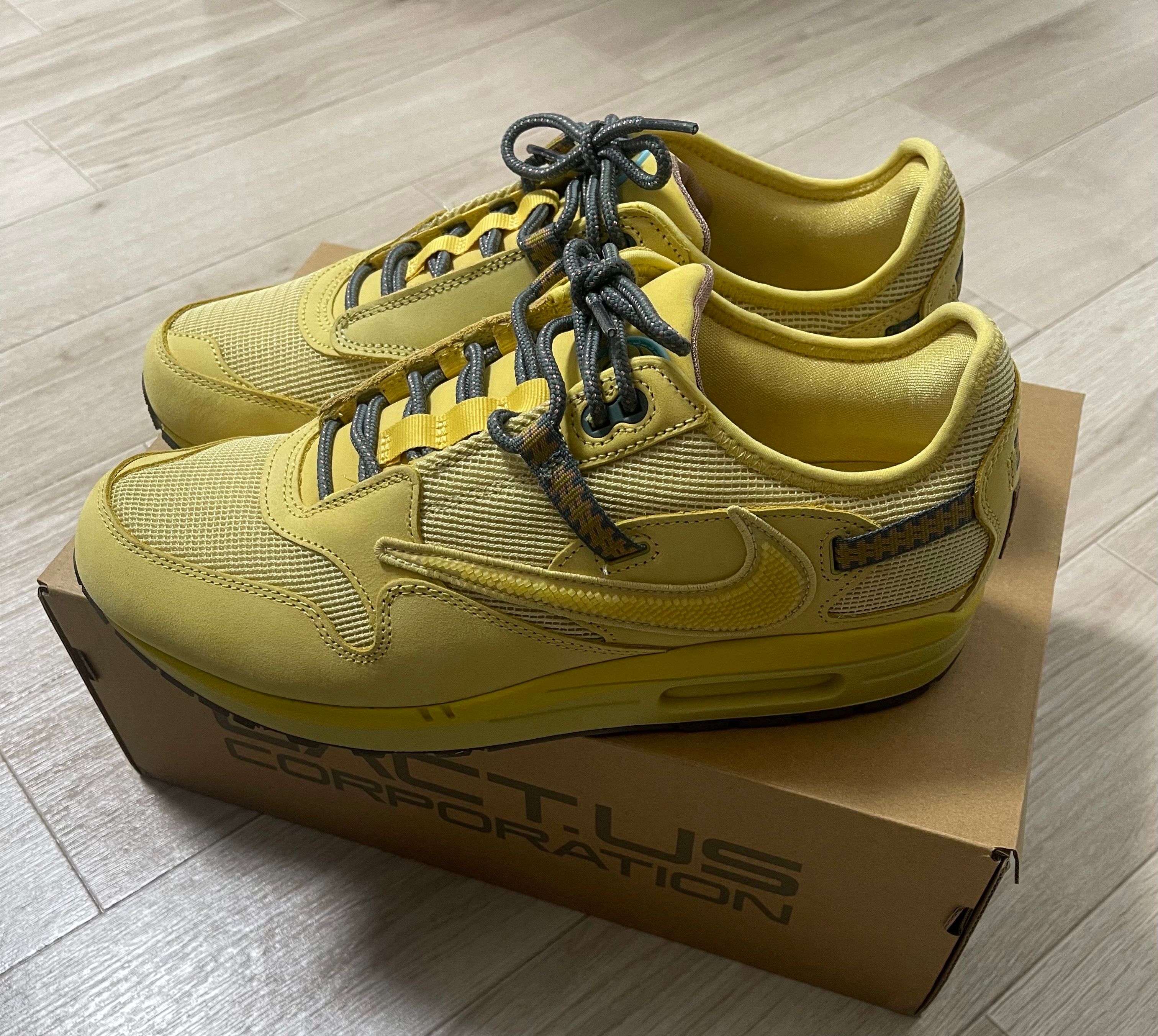 Travis Scott × Nike Air Max 1 "CACT.US Gold"