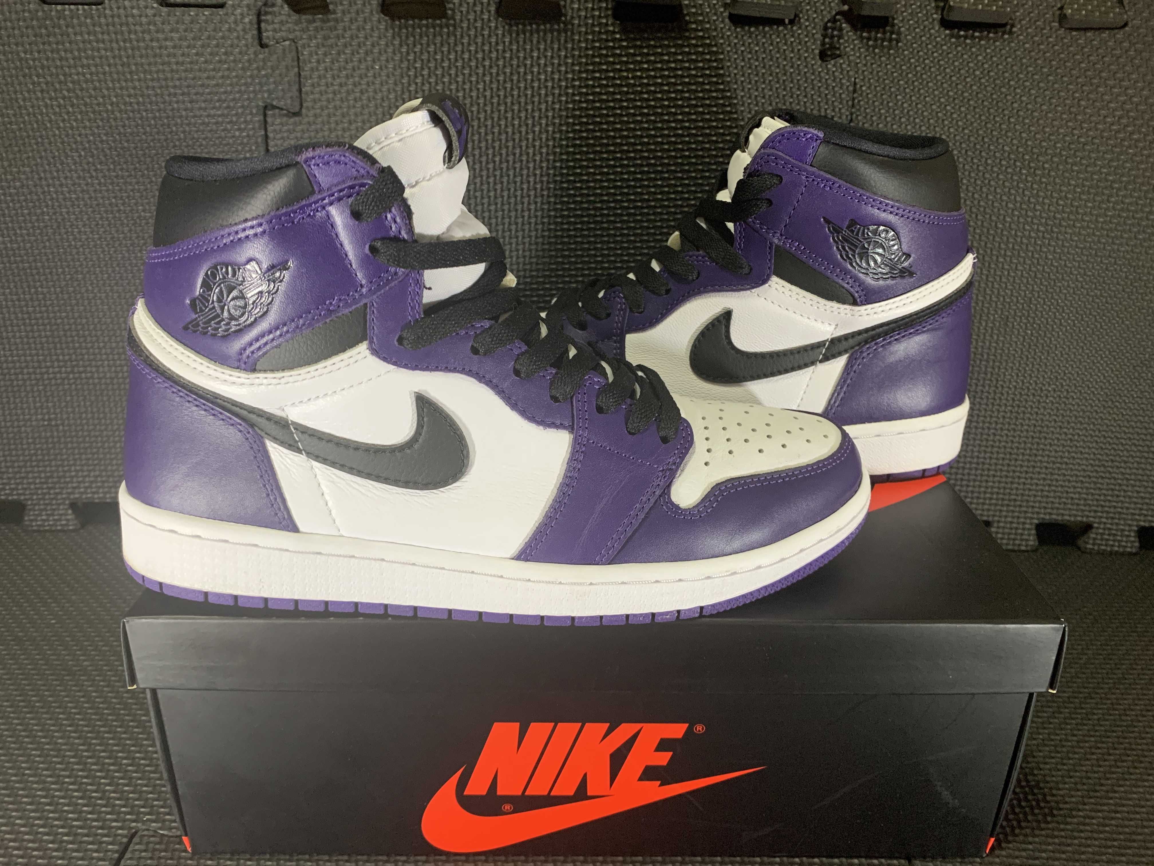Nike Air Jordan 1 Retro High OG "Court Purple White/Black" (2020)