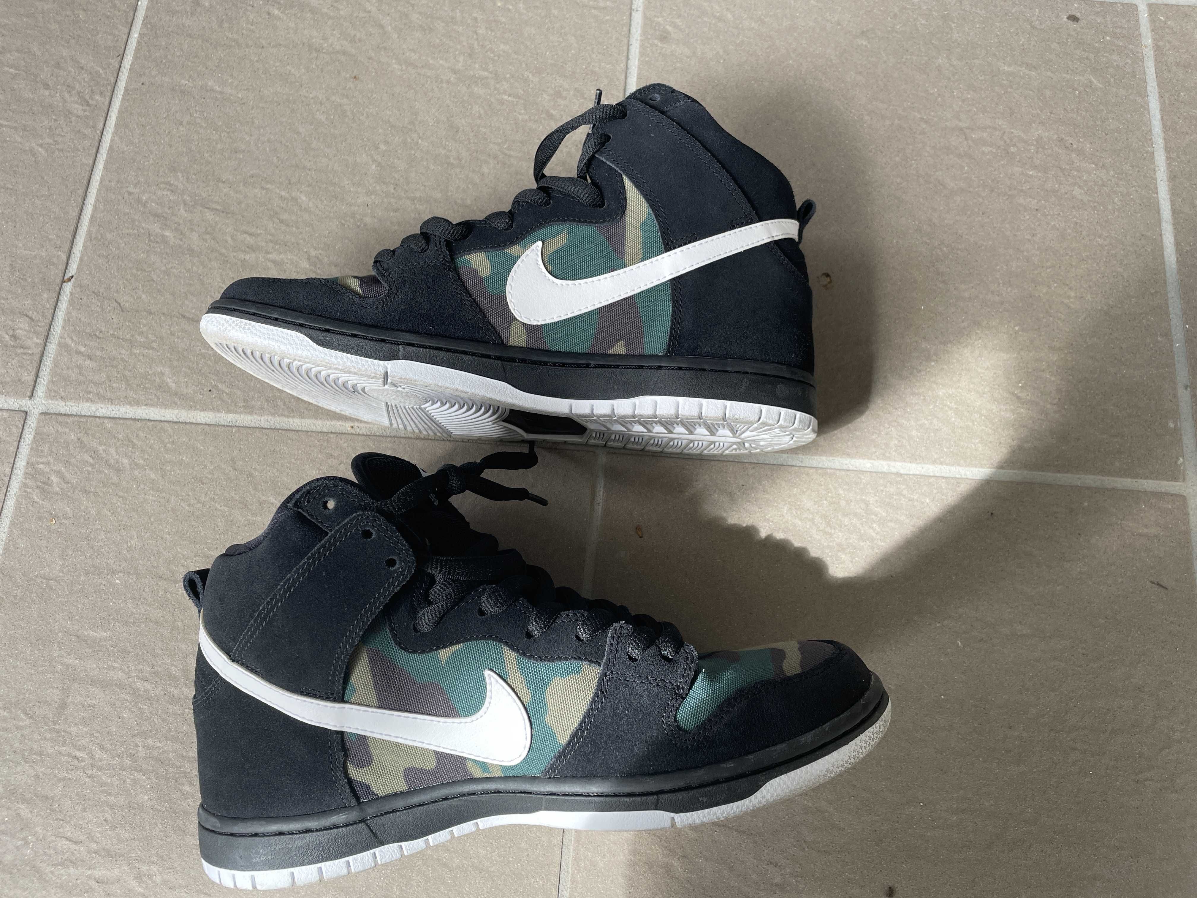 Nike SB Dunk High Pro "Black/Camo"