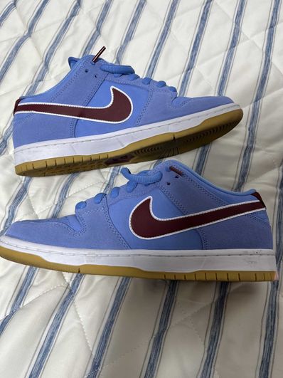 Nike SB Dunk Low Pro "Philadelphia Phillies/Valor Blue and Team Maroon"