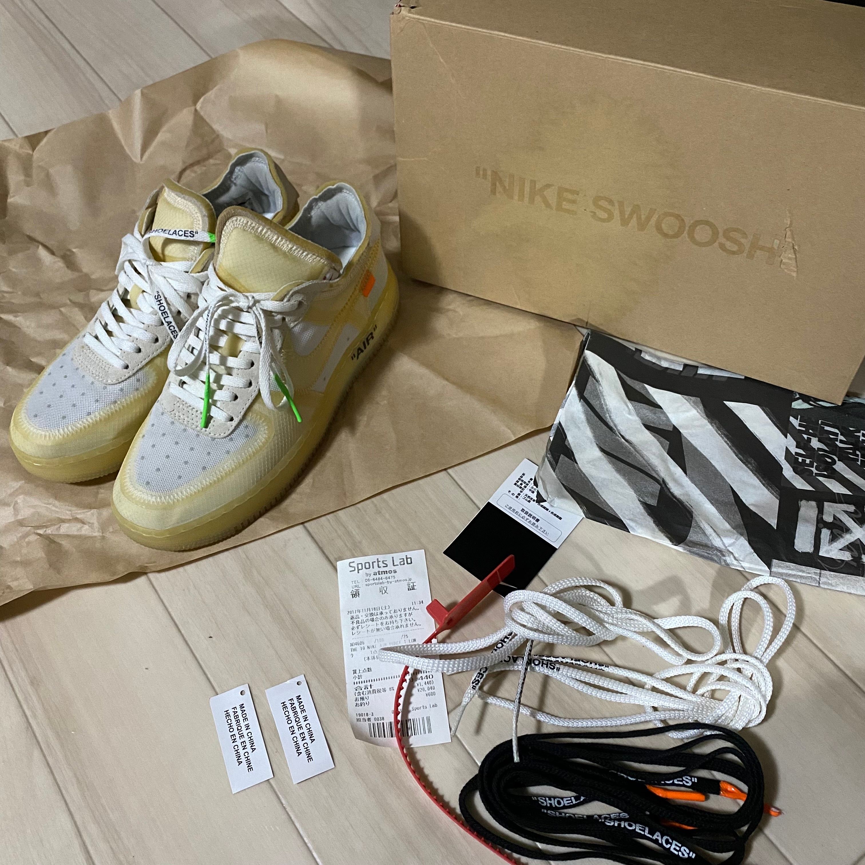 Off-White × Nike The Ten Air Force 1 Low "White"