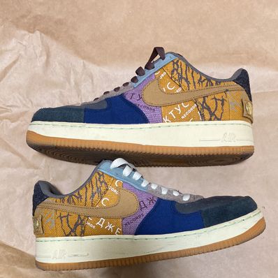 Travis Scott × Nike Air Force 1 Low Cactus Jack "Multi Color"