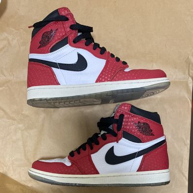 Spiderman × Nike Air Jordan 1 Origin Story "Gym Red/White/Photo Blue/Black"