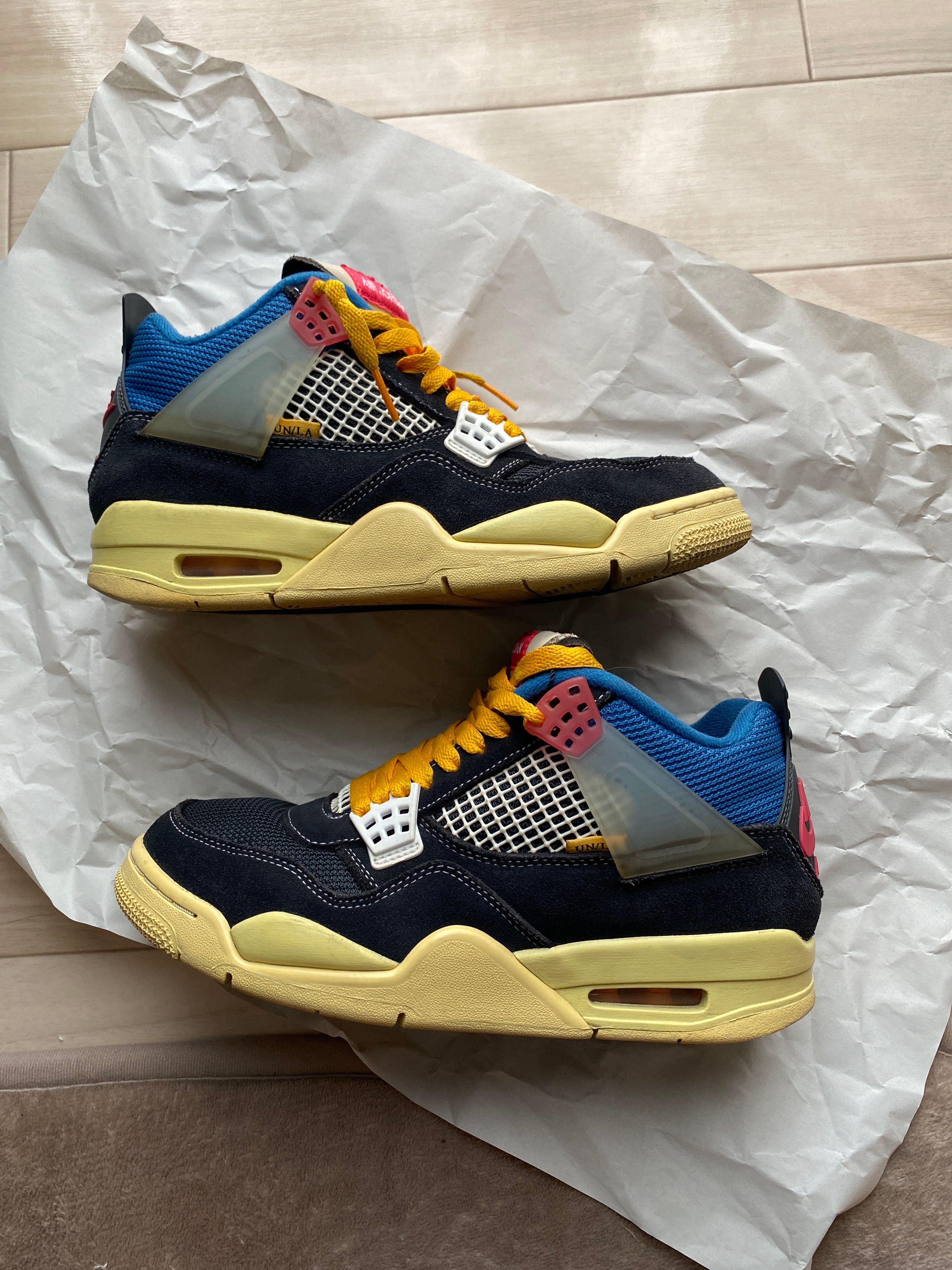 UNION × NIKE AIR JORDAN 4 "OFF NOIR"