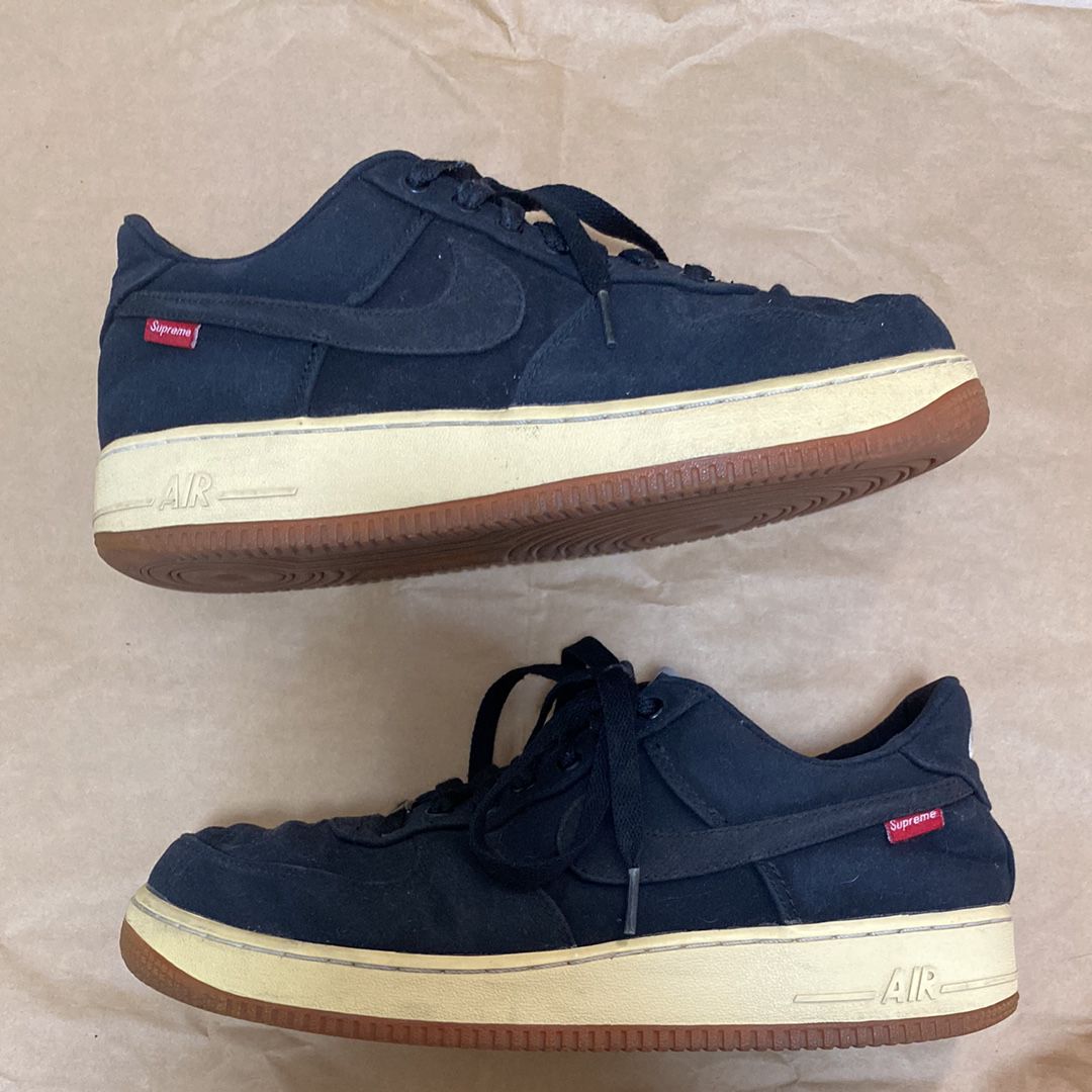 Supreme × Nike Air Force 1 Low Premium '08 NRG "Black"