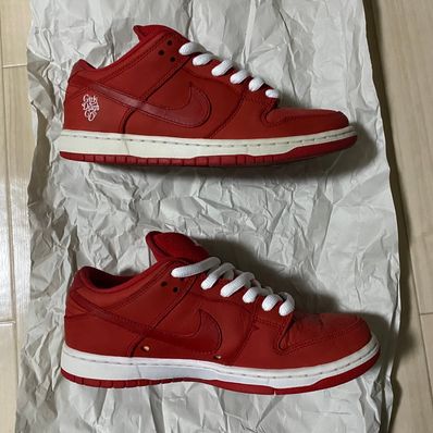 Girls Don't Cry × Nike SB Dunk Low Pro QS "Red" / VERDY