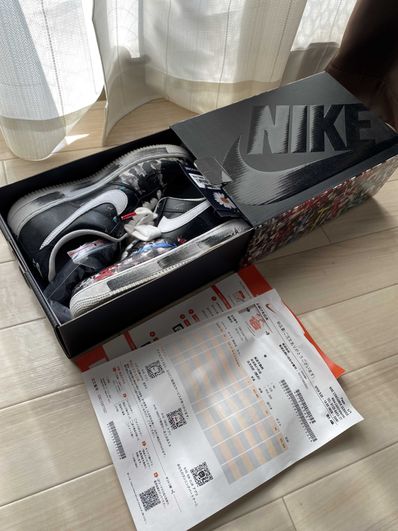 PEACEMINUSONE × Nike Air Force 1 Low Para Noise "Black" / G-DRAGON