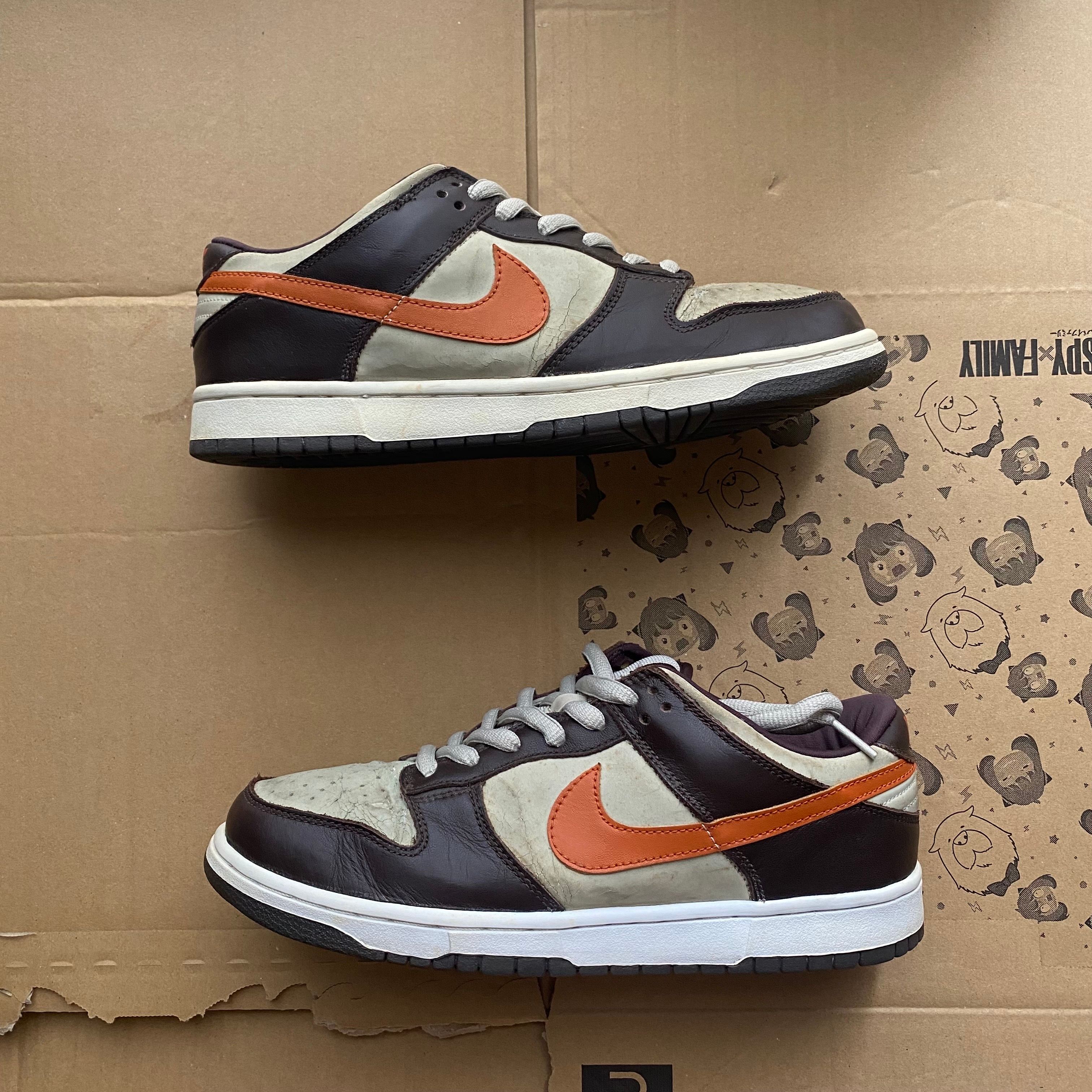 Nike Dunk Low Pro "Light Stone/Mesa Orange"