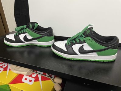 Nike SB Dunk Low Pro "Black and Classic Green"